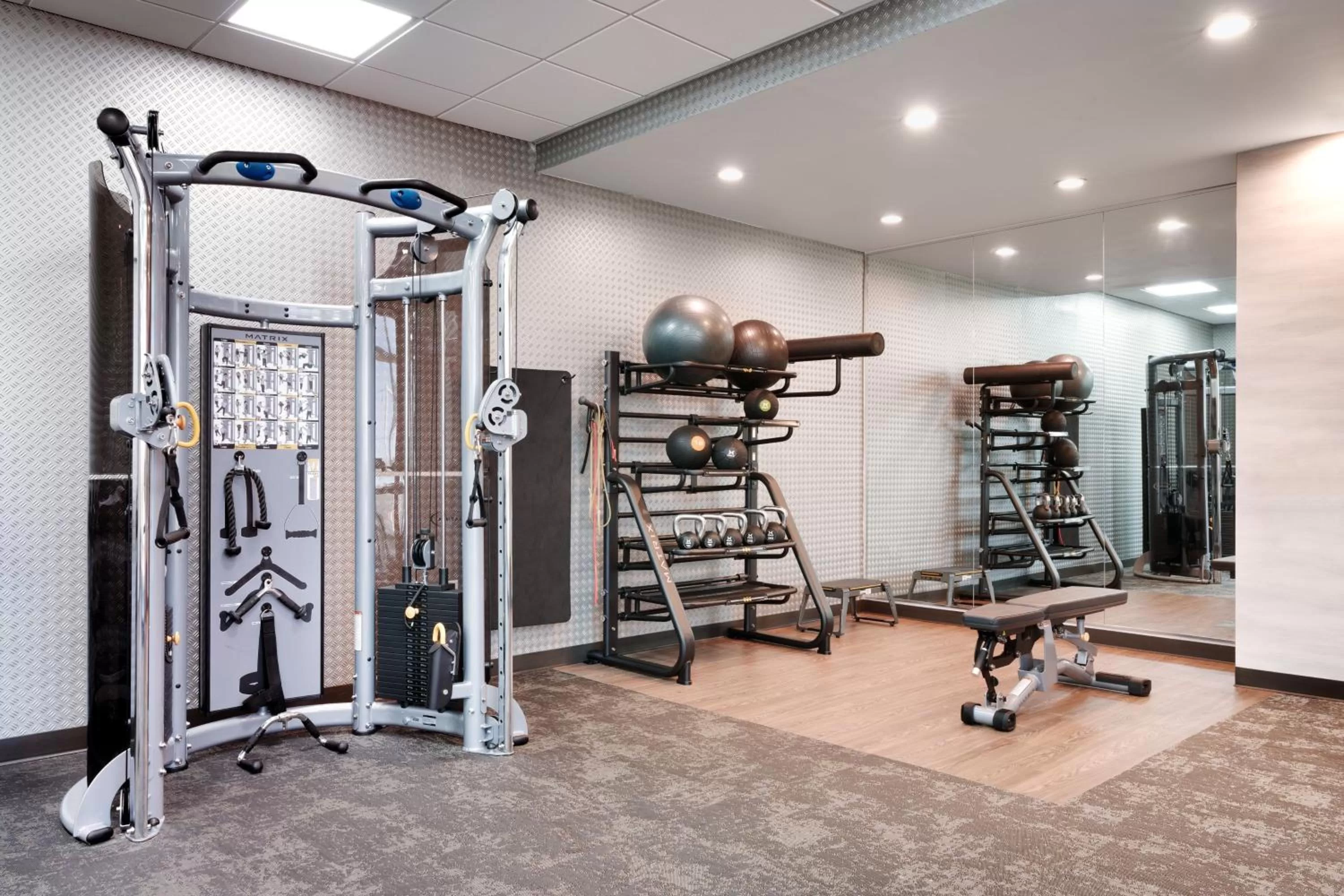 Fitness centre/facilities in Fairfield Inn & Suites by Marriott Houston League City