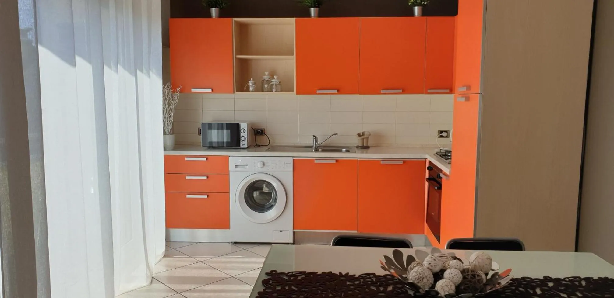 Kitchen or kitchenette in Hotel Residence Aurora