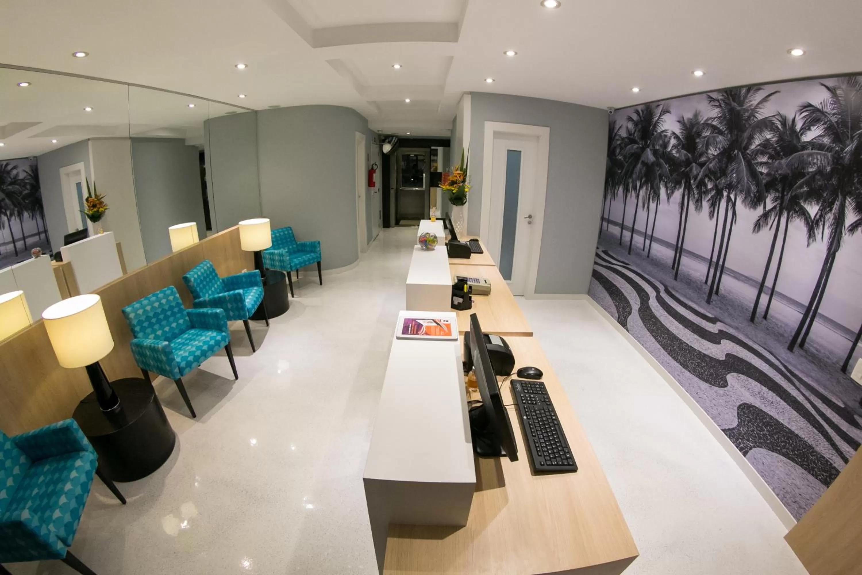 Lobby or reception in Rio Hotel by Bourbon Curitiba
