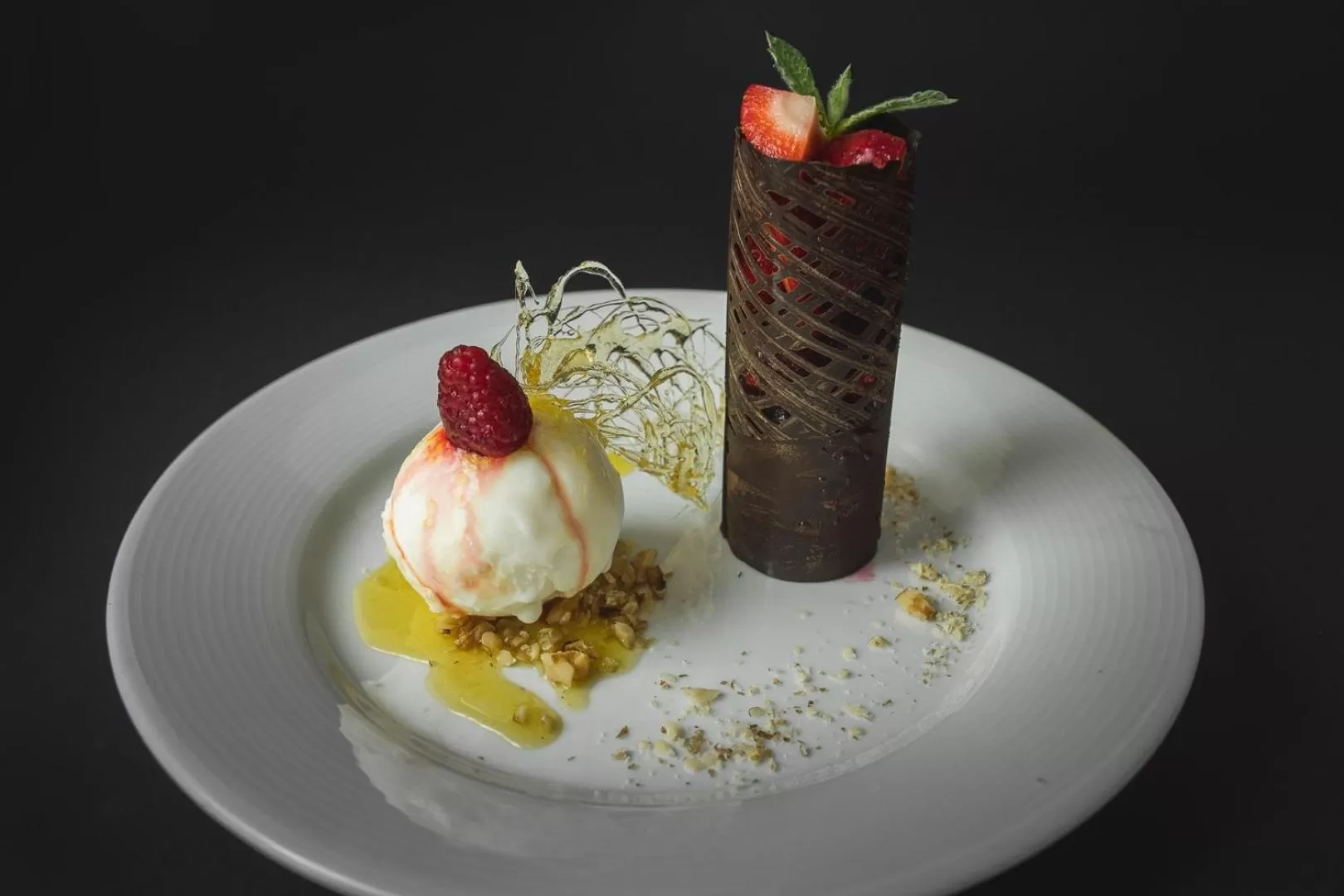 Food close-up in Wyndham Santiago Aeropuerto