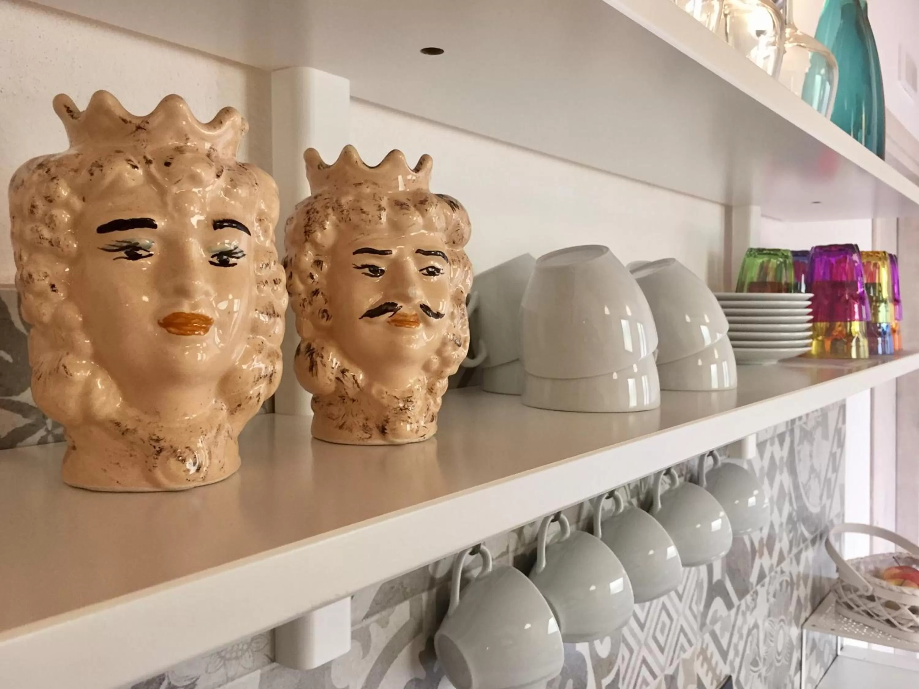 Communal lounge/ TV room in B&B Donna Teresa