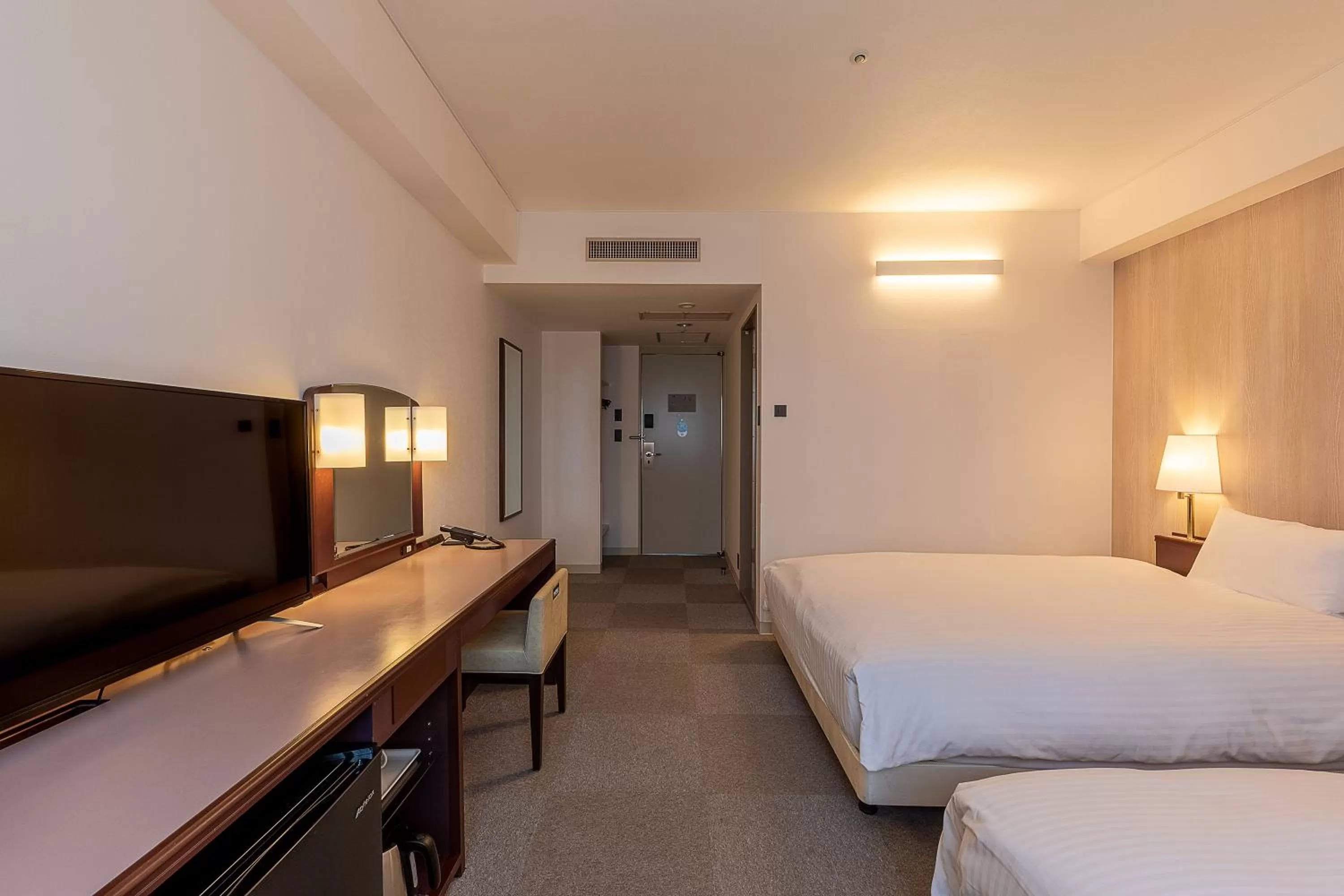 Photo of the whole room, Bed in Court Hotel Asahikawa