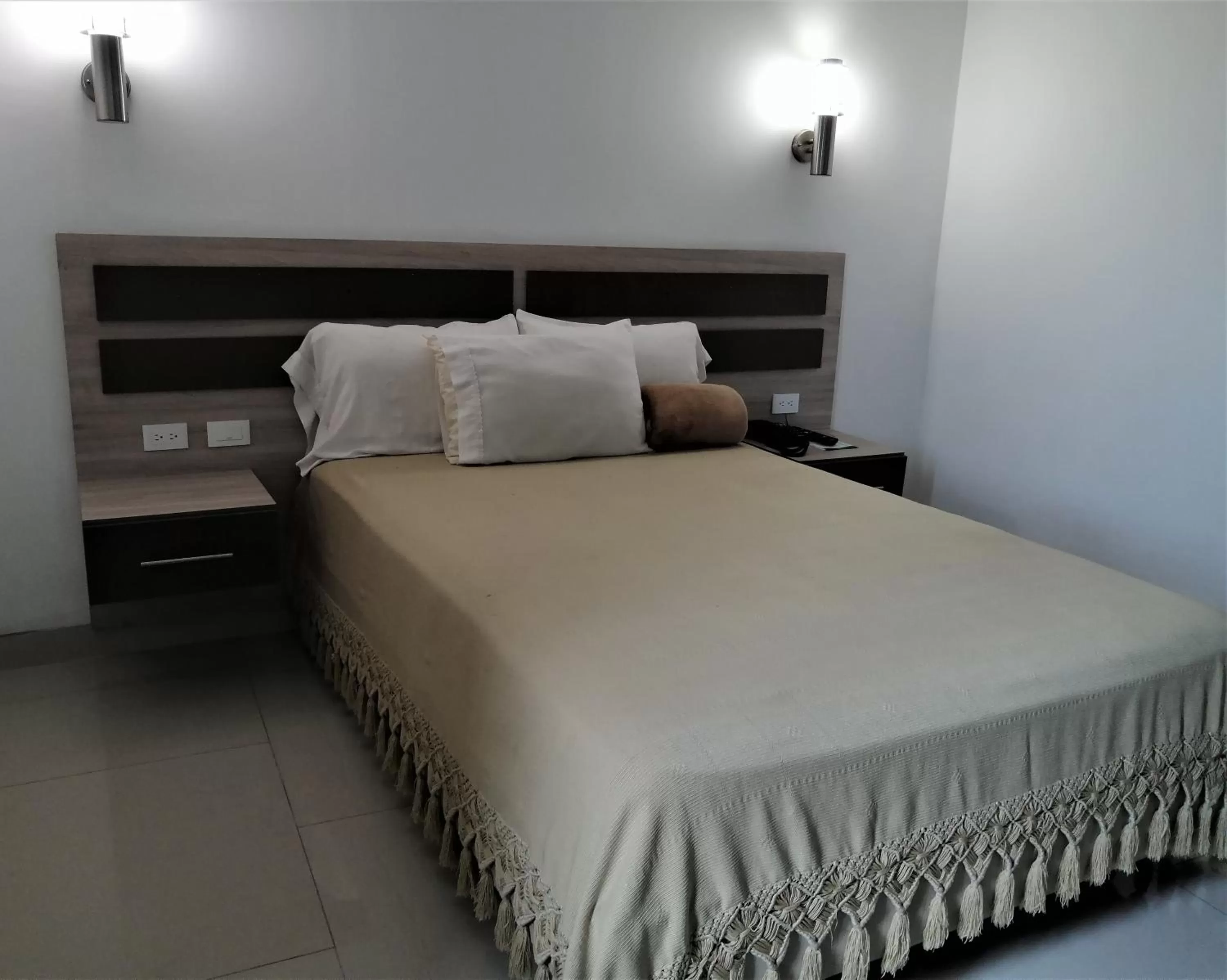Bed in Hotel Panorama