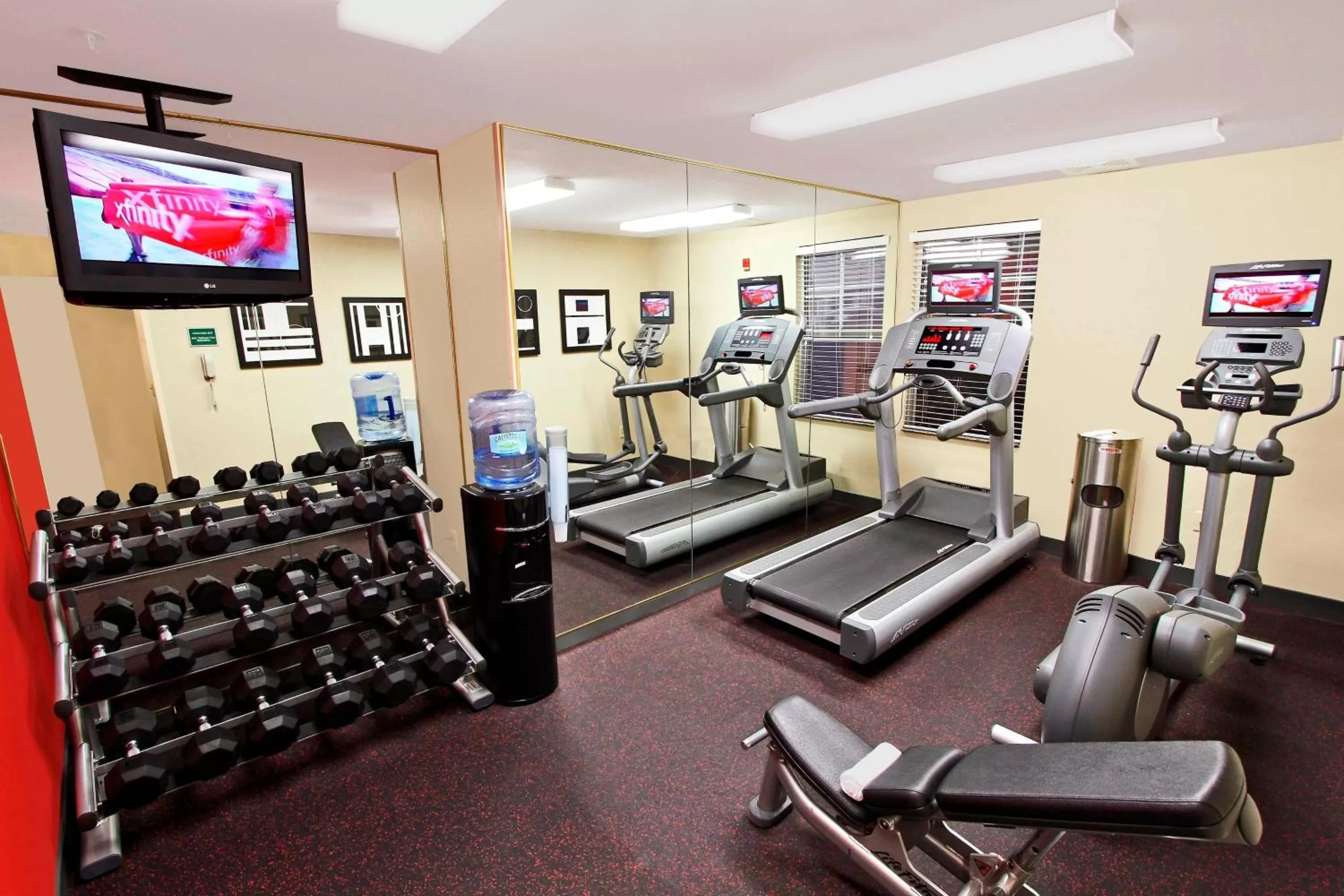 Fitness centre/facilities in TownePlace Suites by Marriott Sunnyvale Silicon Valley