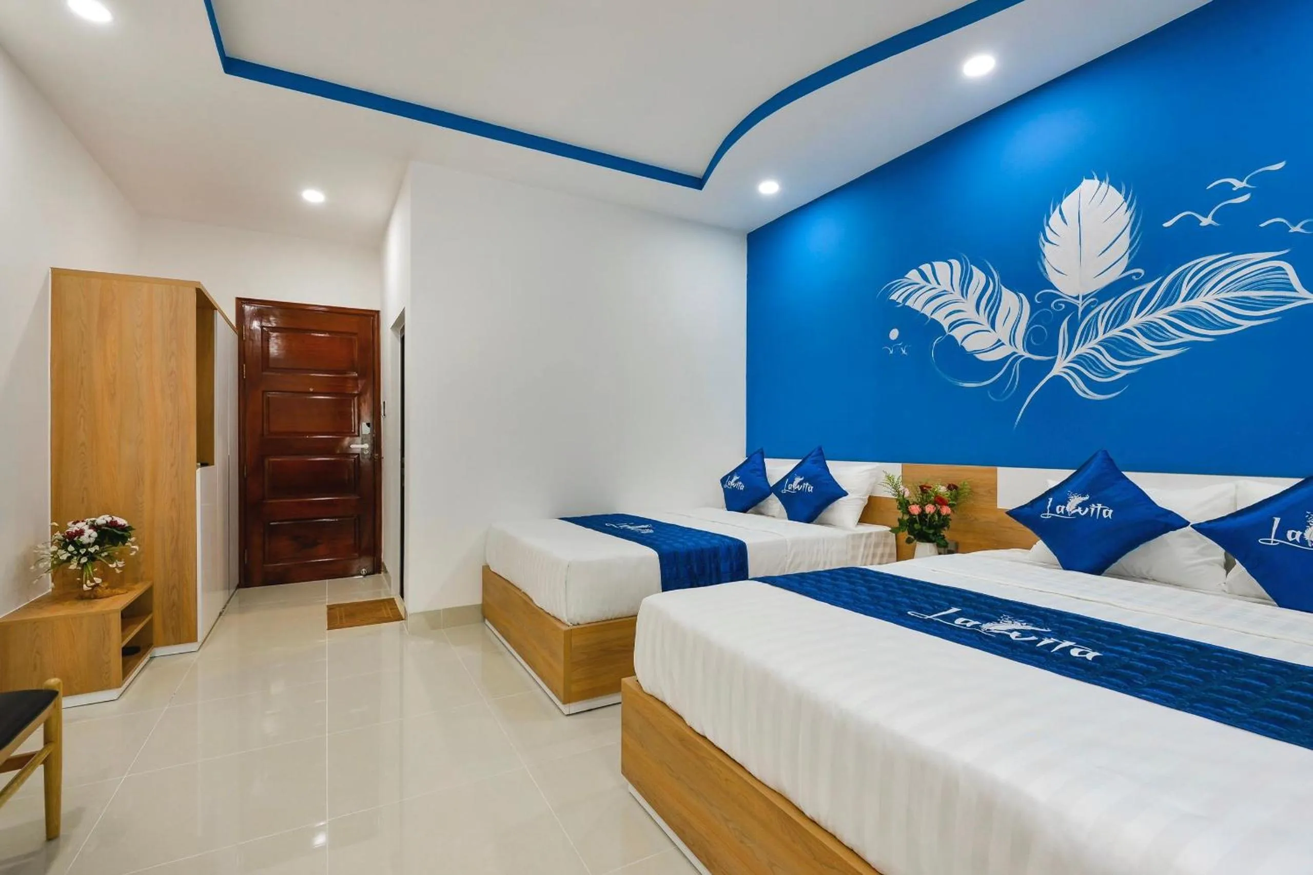 Bed in La Vita Hotel