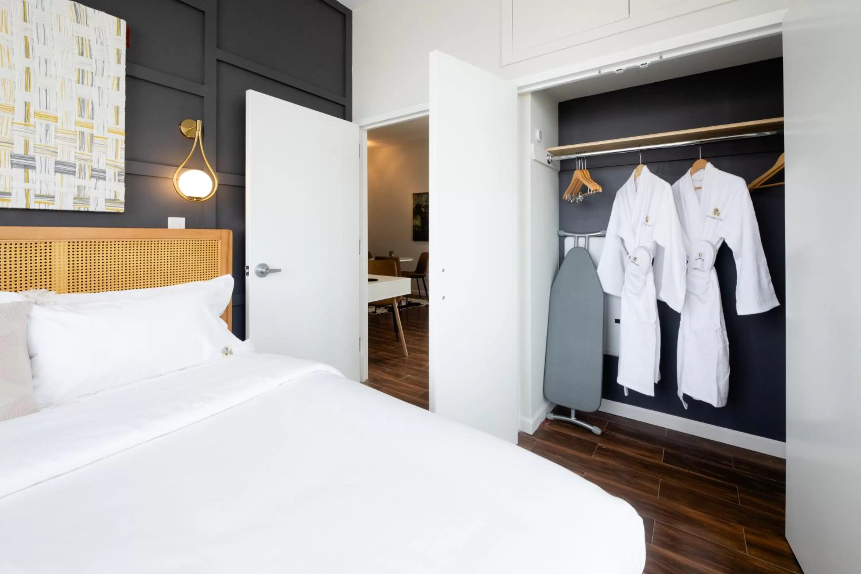 Bed in The Modernist Hotel