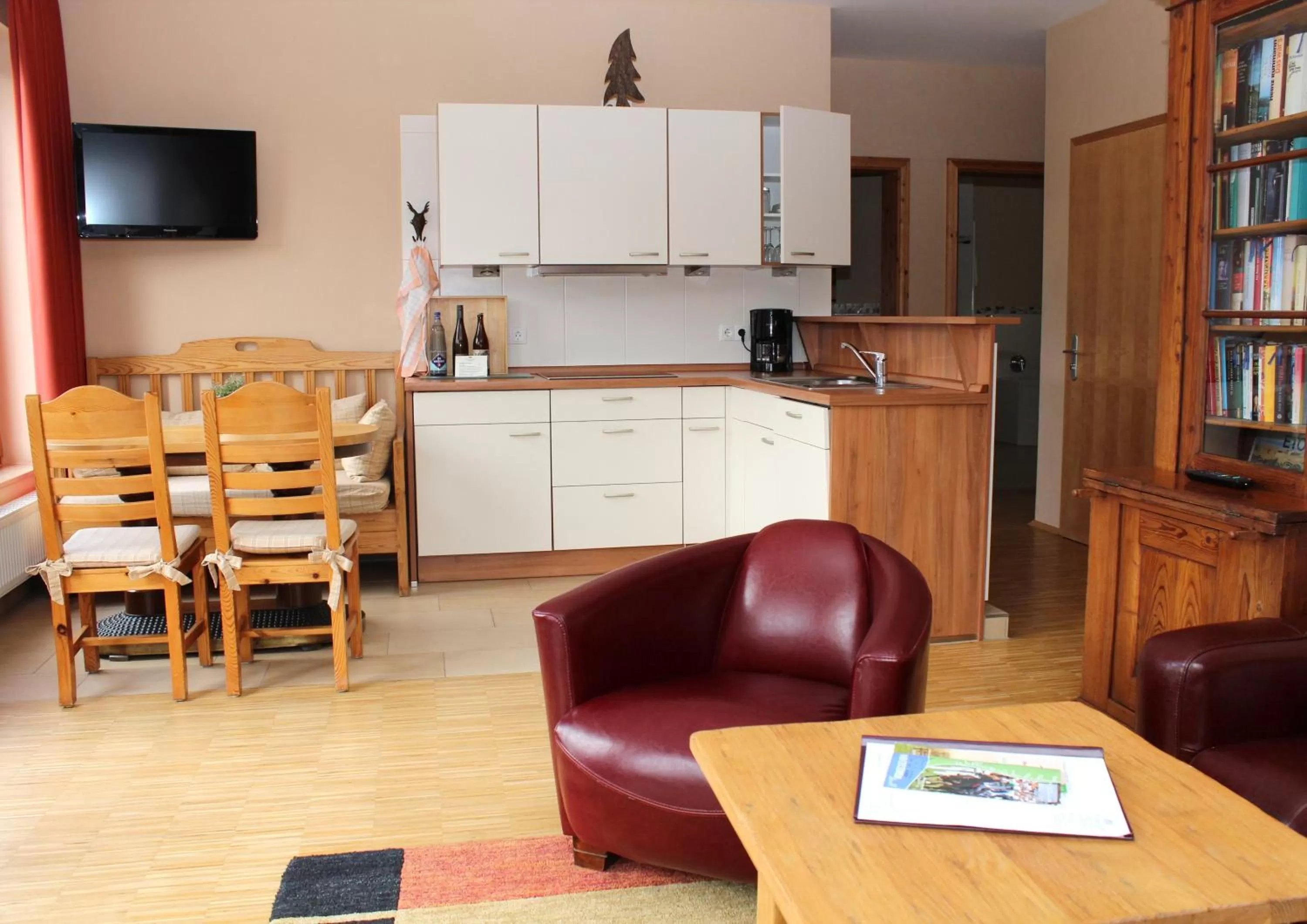 Kitchen or kitchenette in Plumbohms ECHT-HARZ-HOTEL