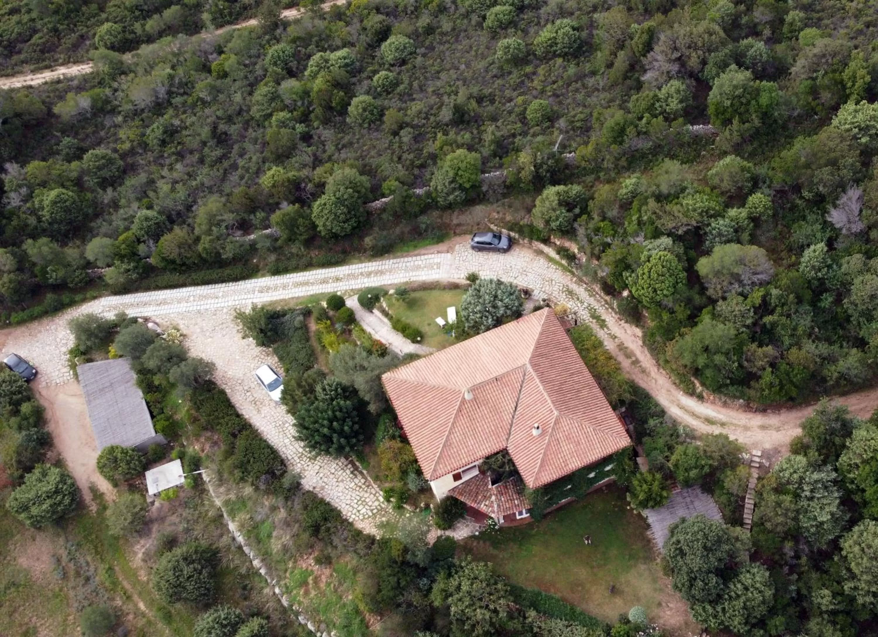 Bird's eye view in B&B La Murichessa