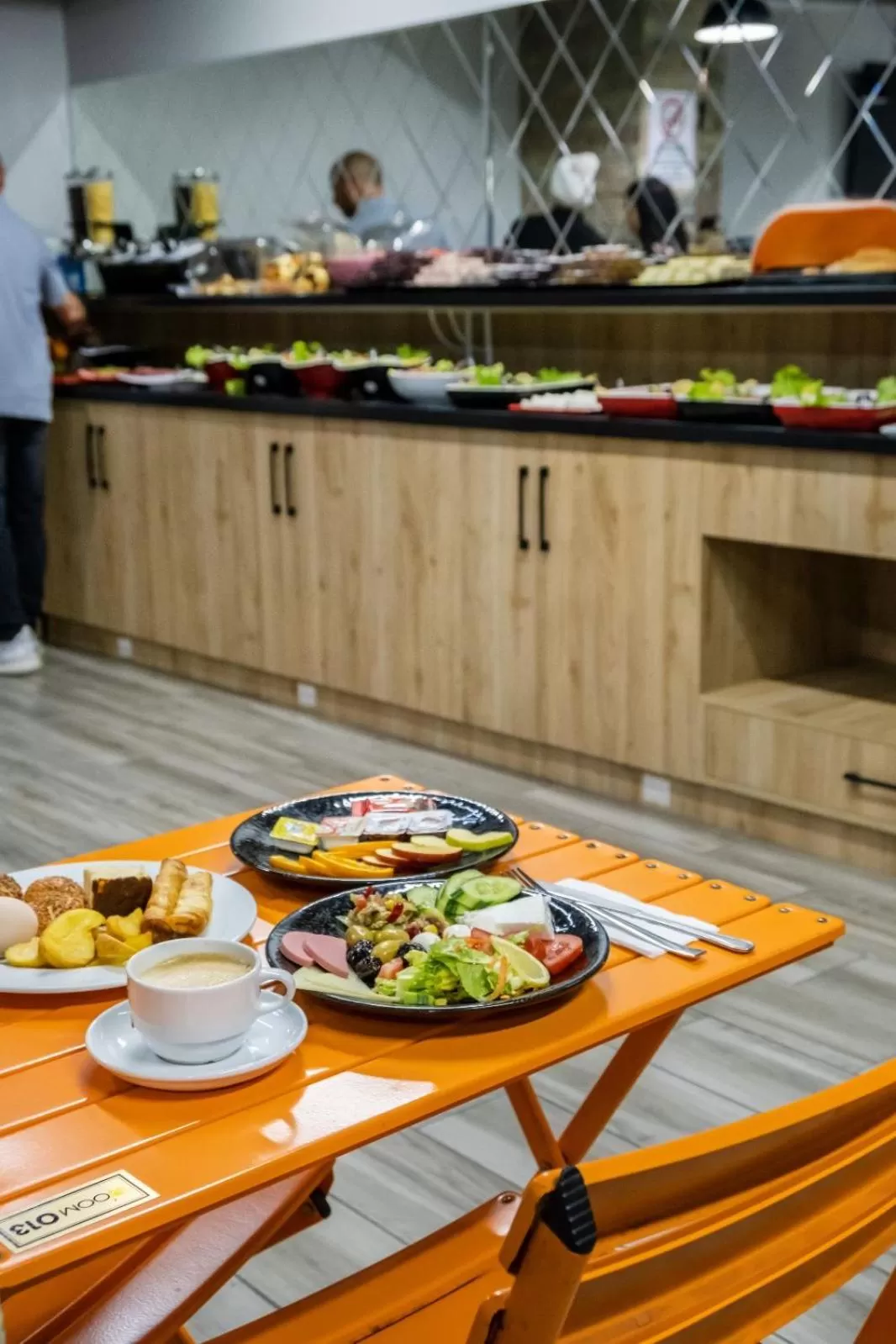 Food and drinks in The Queen Hotel