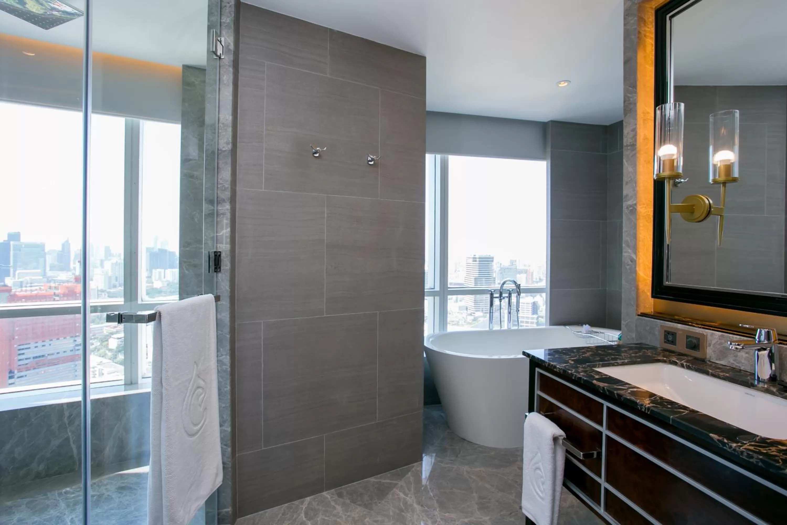 Bathroom in Centara Grand At CentralWorld