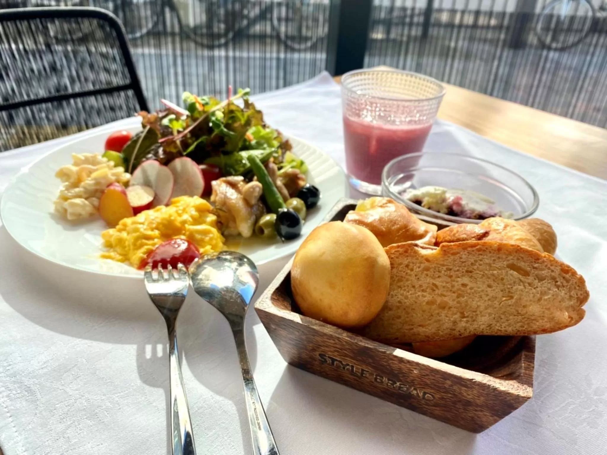 Breakfast in Hiyori Hotel Osaka Namba Station