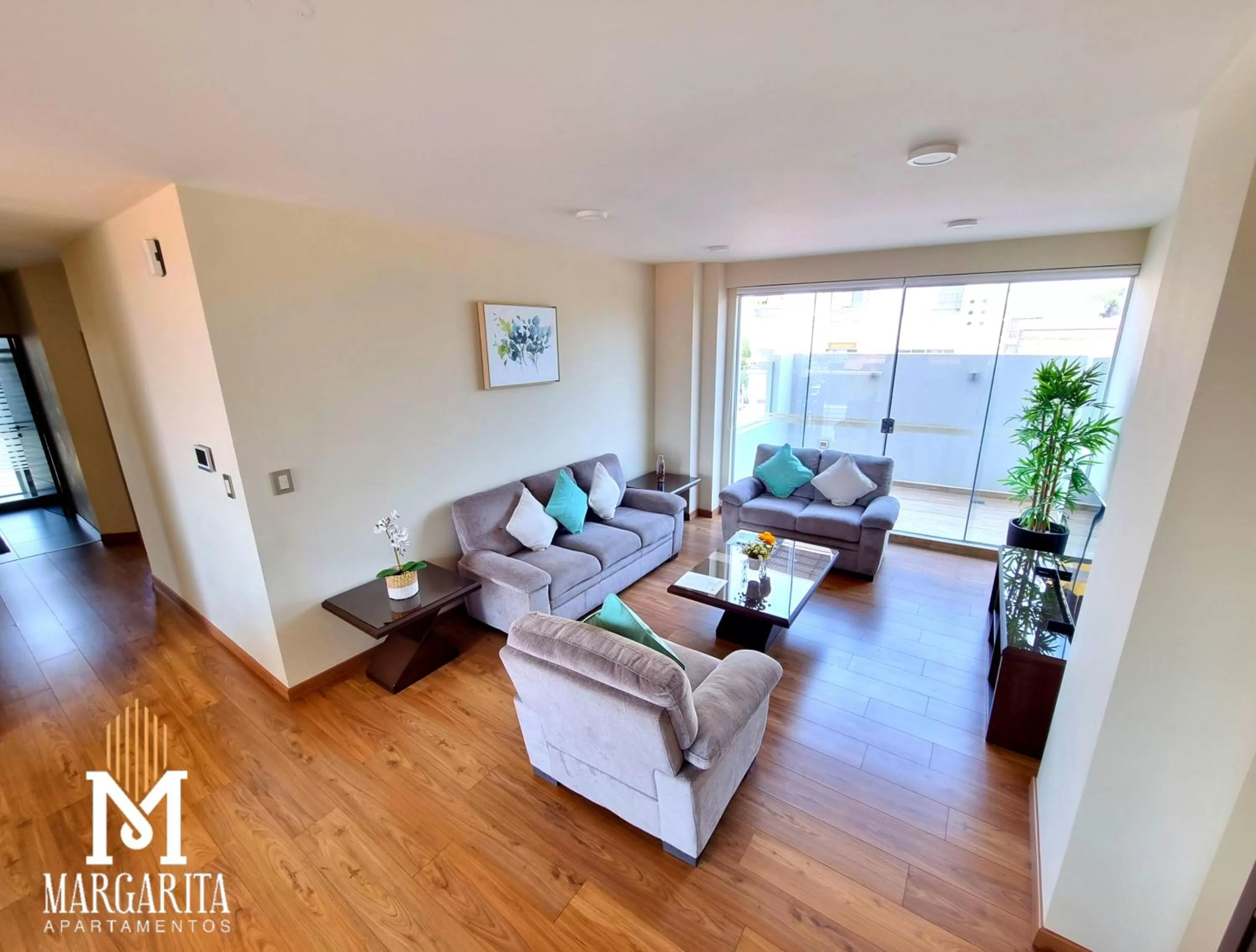 TV and multimedia, Seating Area in Margarita Apartamentos