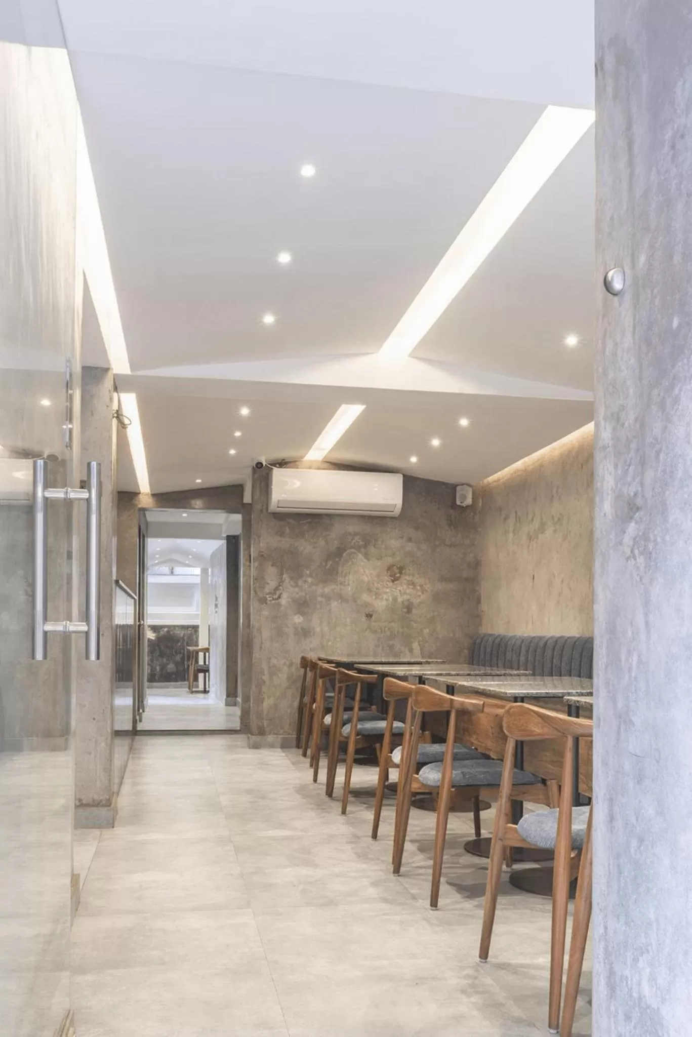 Seating area in 9ine Thamel Hotel