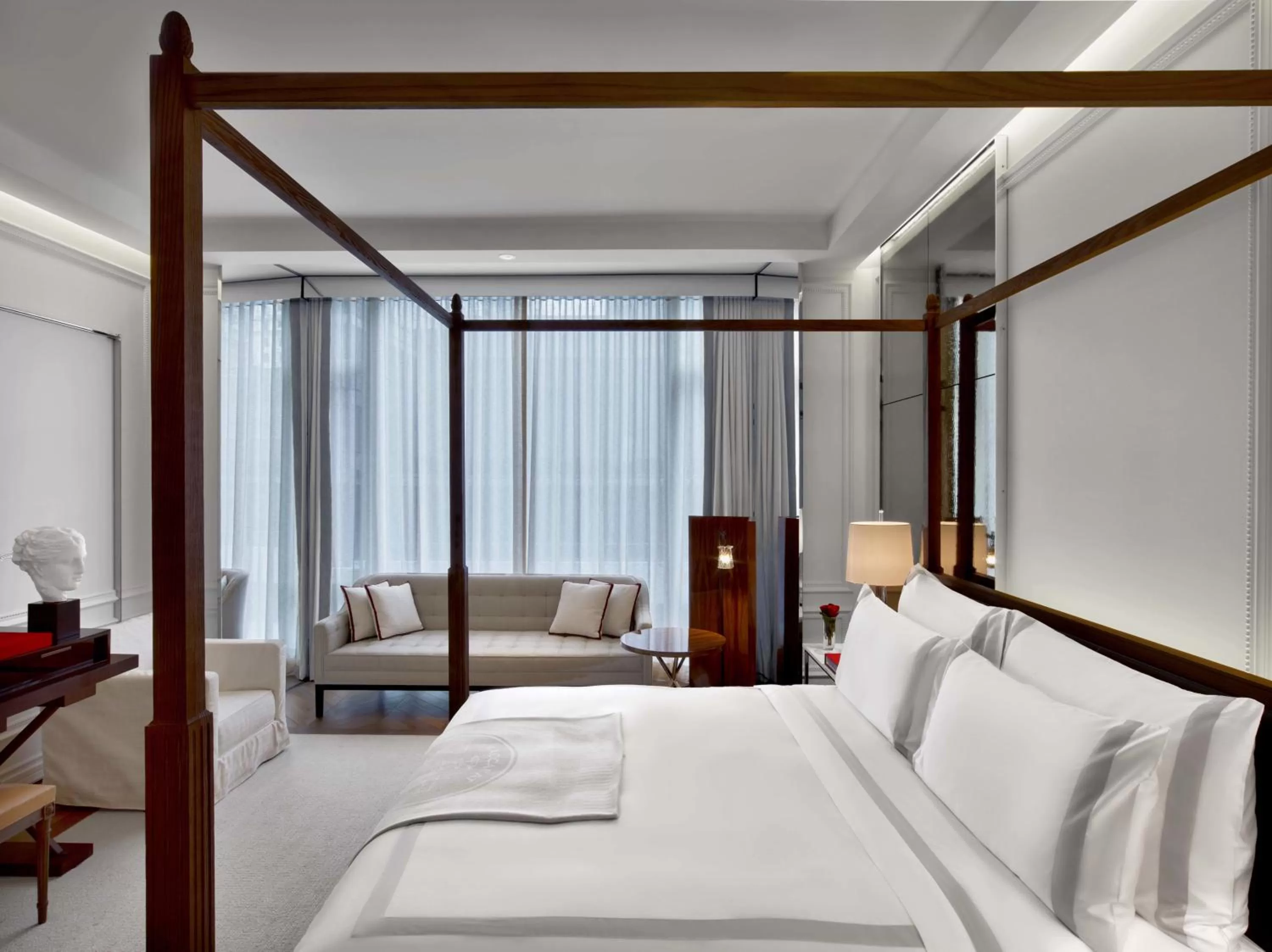 Photo of the whole room, Bed in Baccarat Hotel and Residences New York