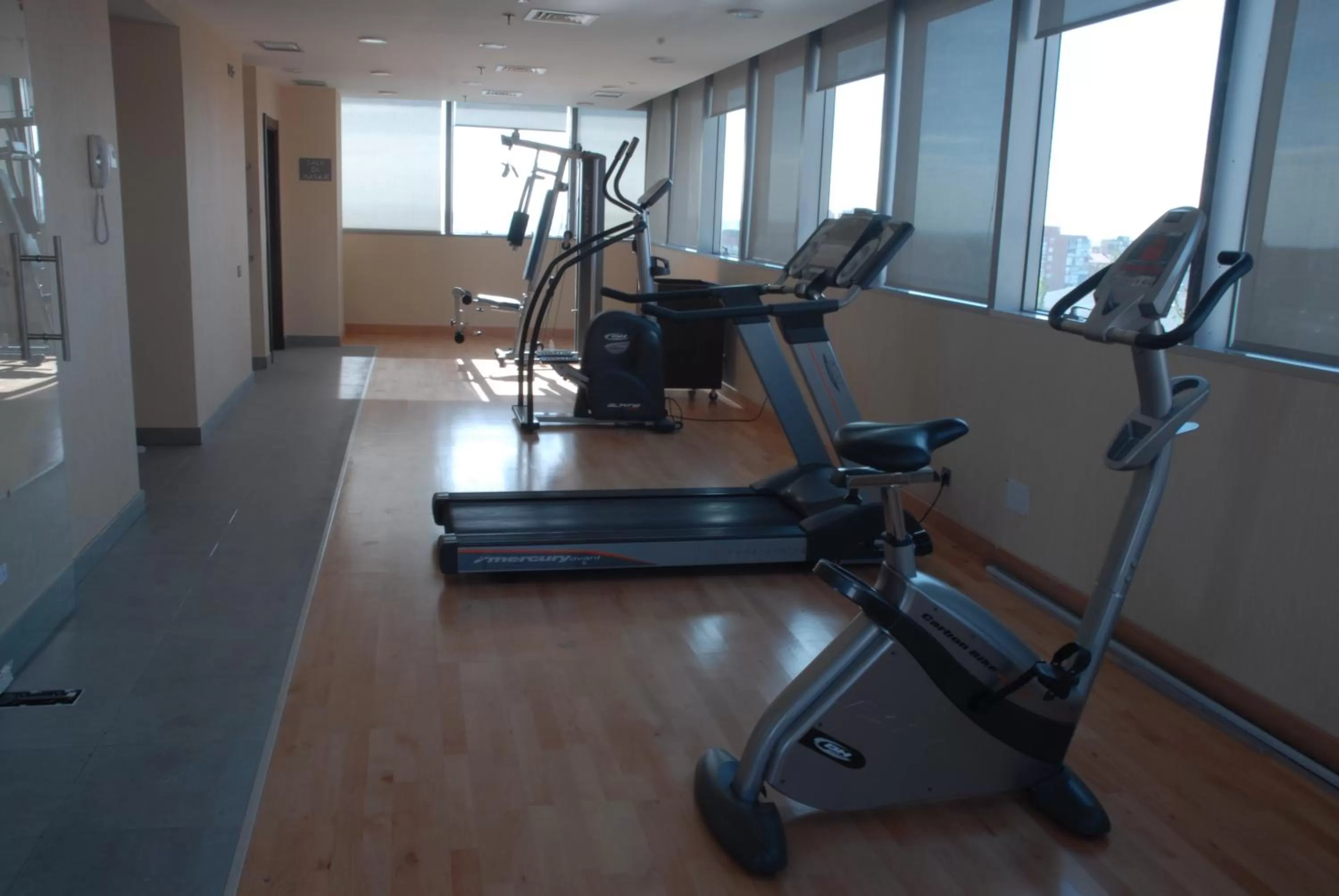 Fitness centre/facilities in LCB Hotel Fuenlabrada
