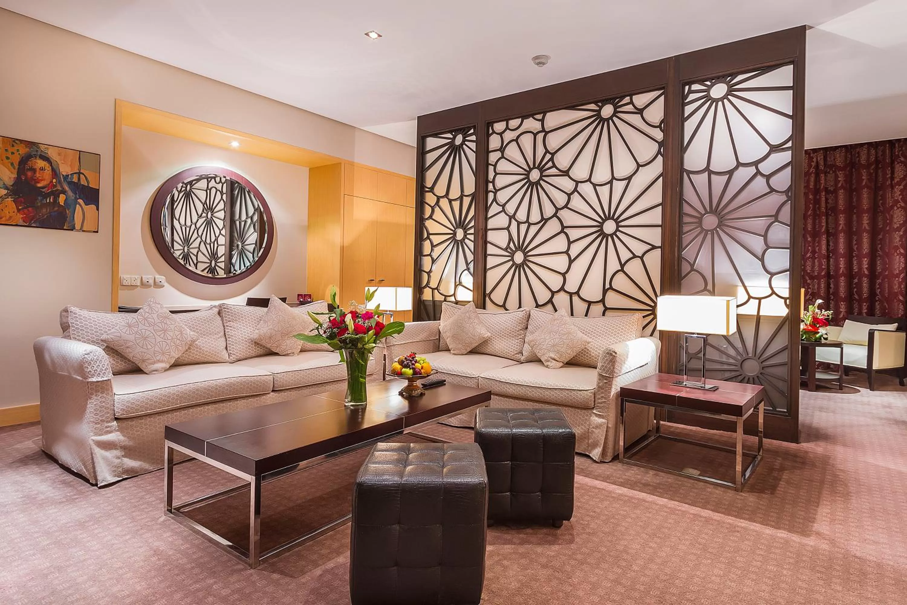 Living room in The K Hotel