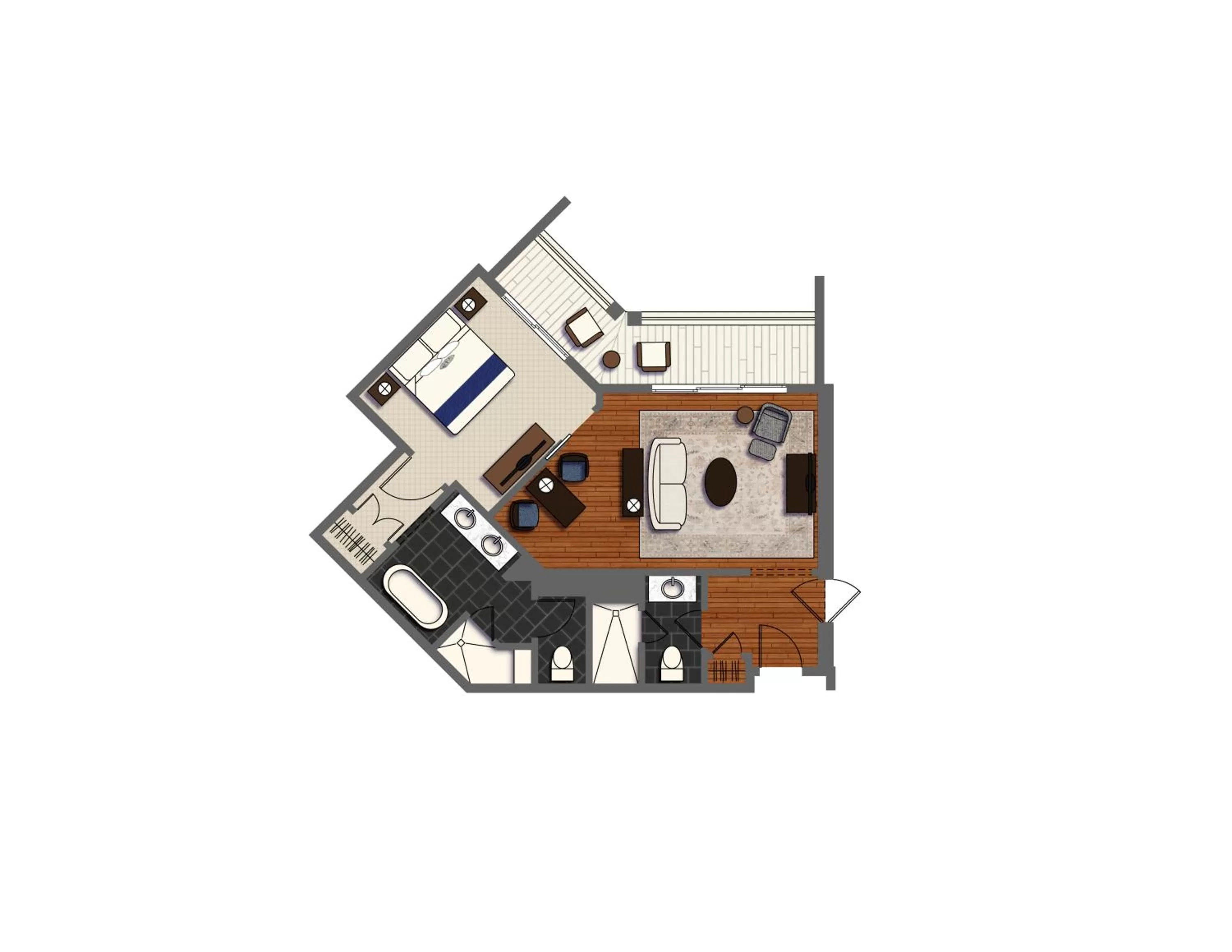 Floor plan in Montage Palmetto Bluff