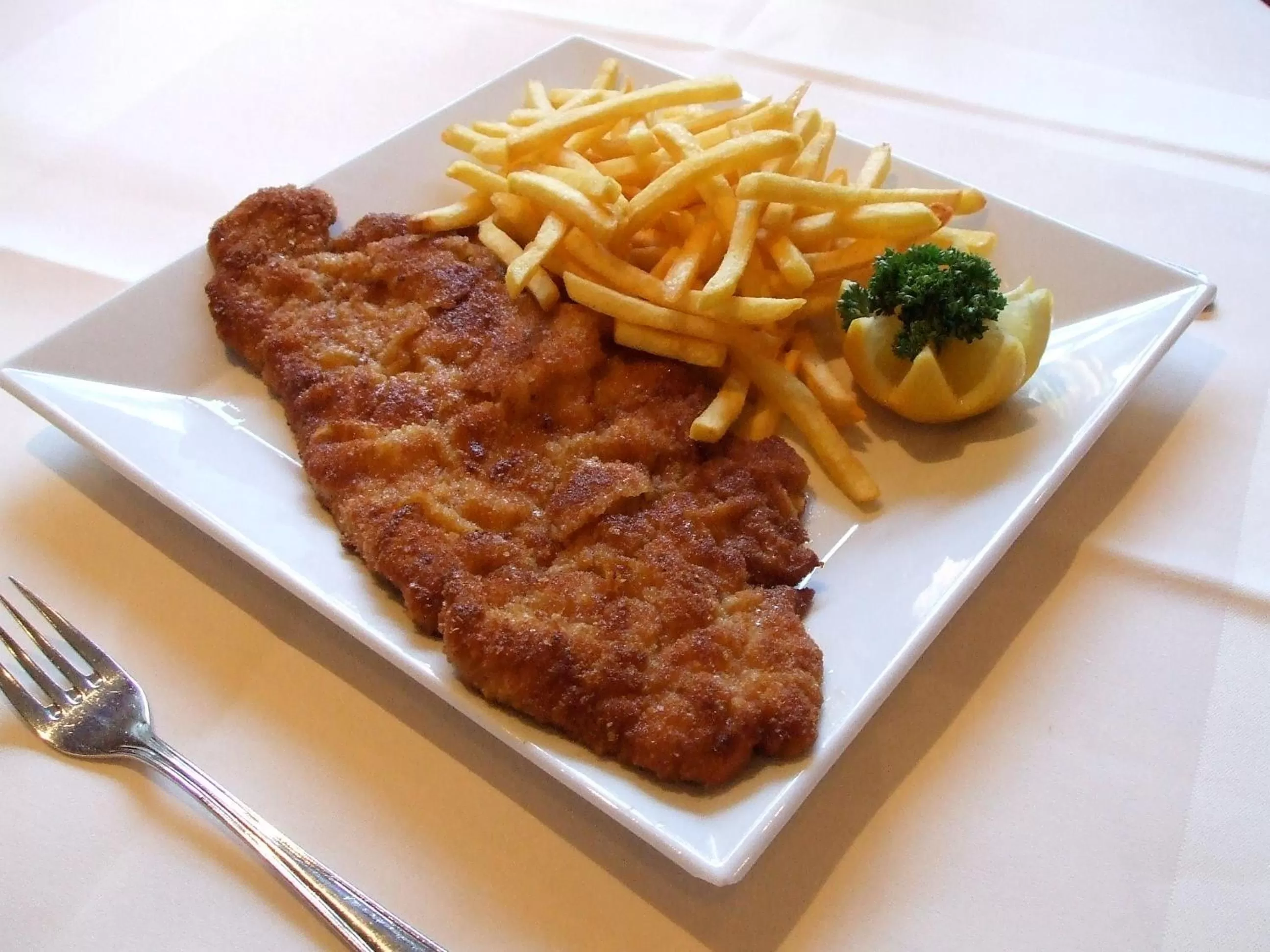 Food and drinks in Hotel Krone