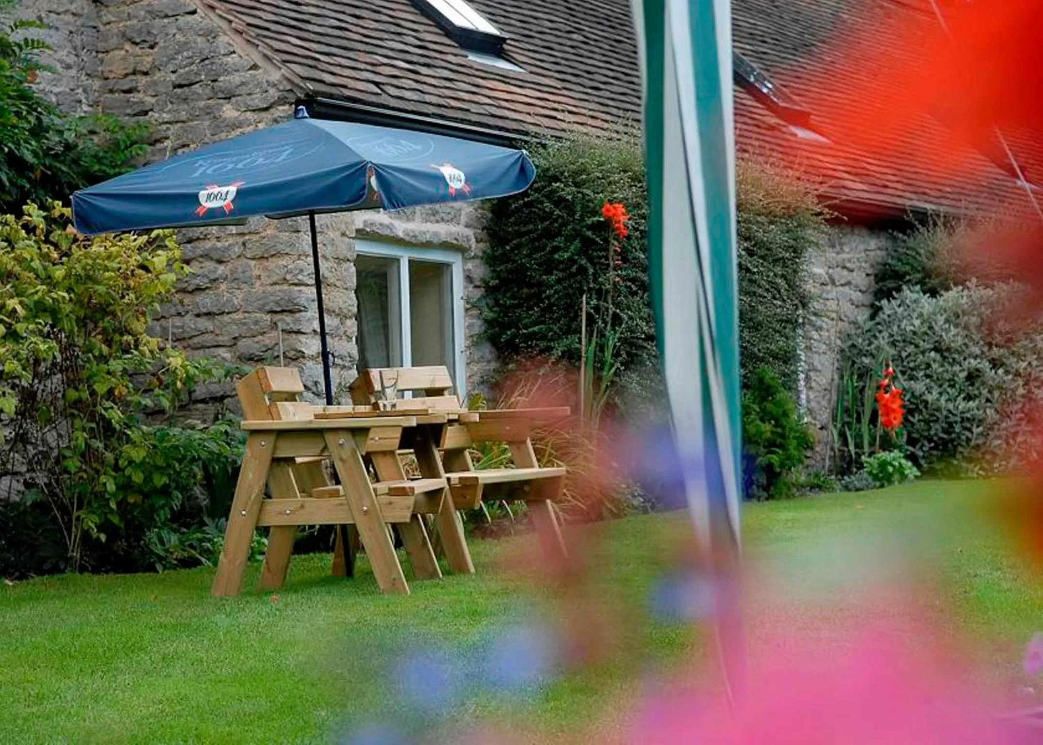 Garden in Gaskell Arms