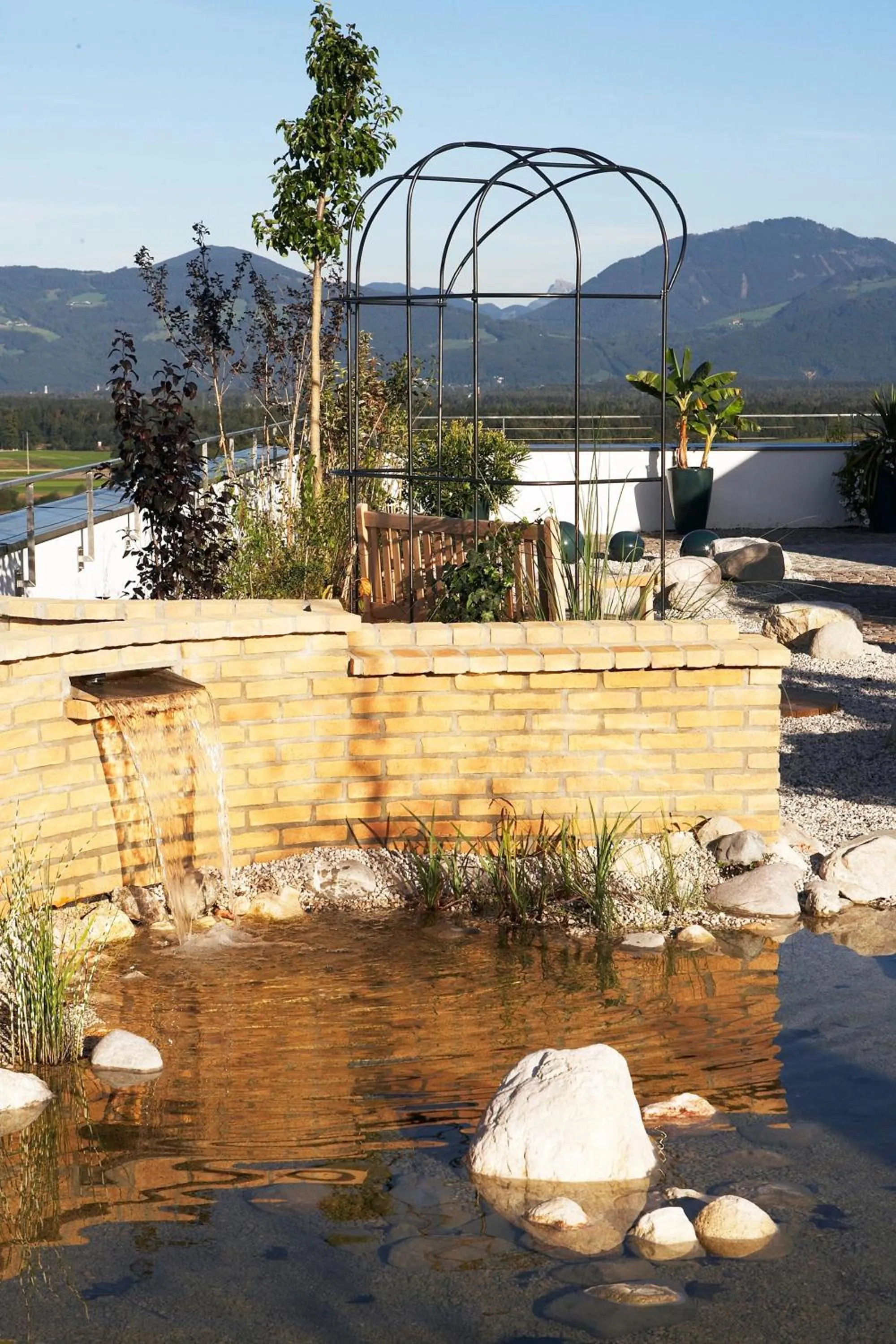 Garden in Best Western Hotel am Walserberg