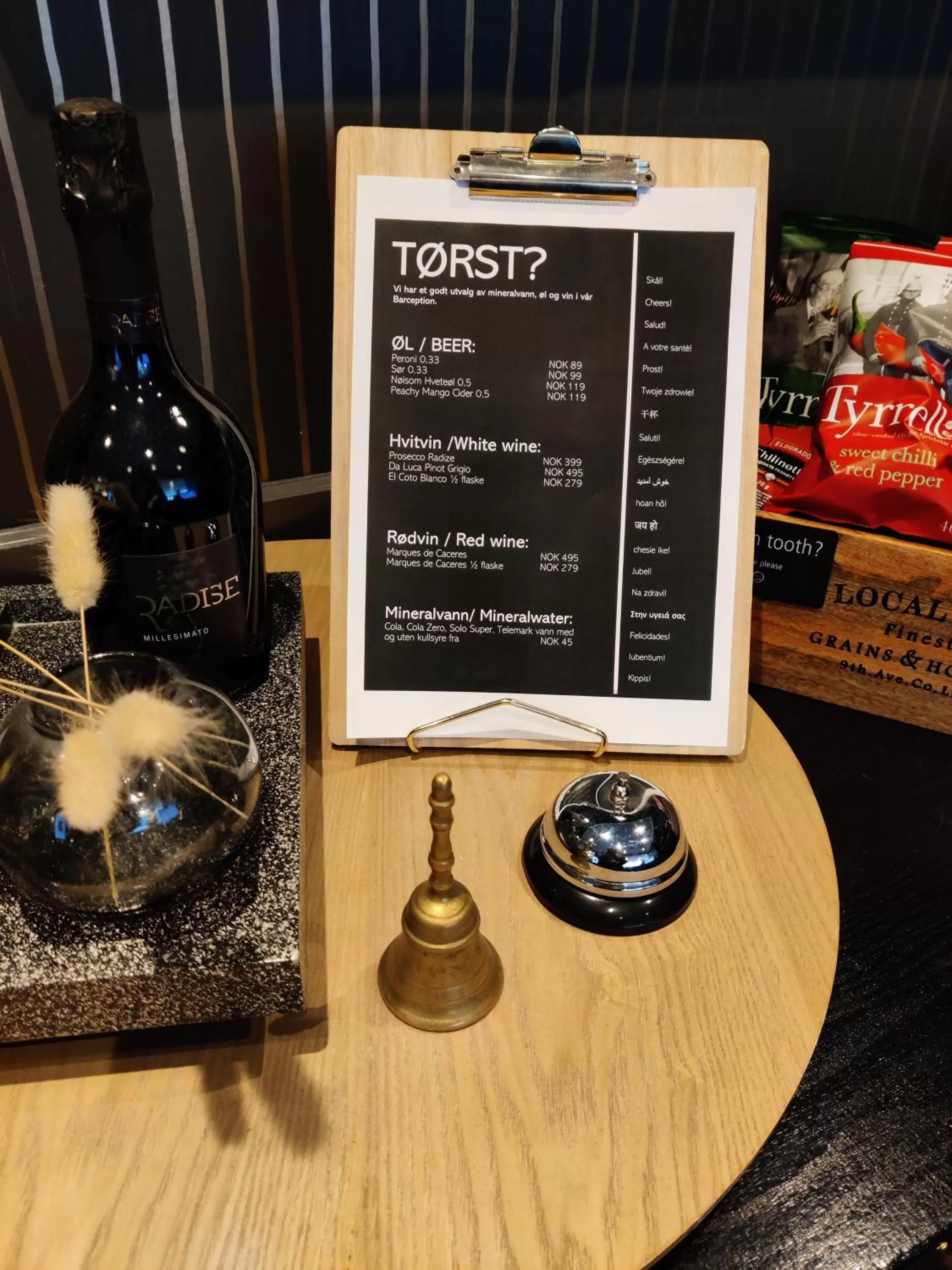 Lobby or reception in First Hotel Millennium