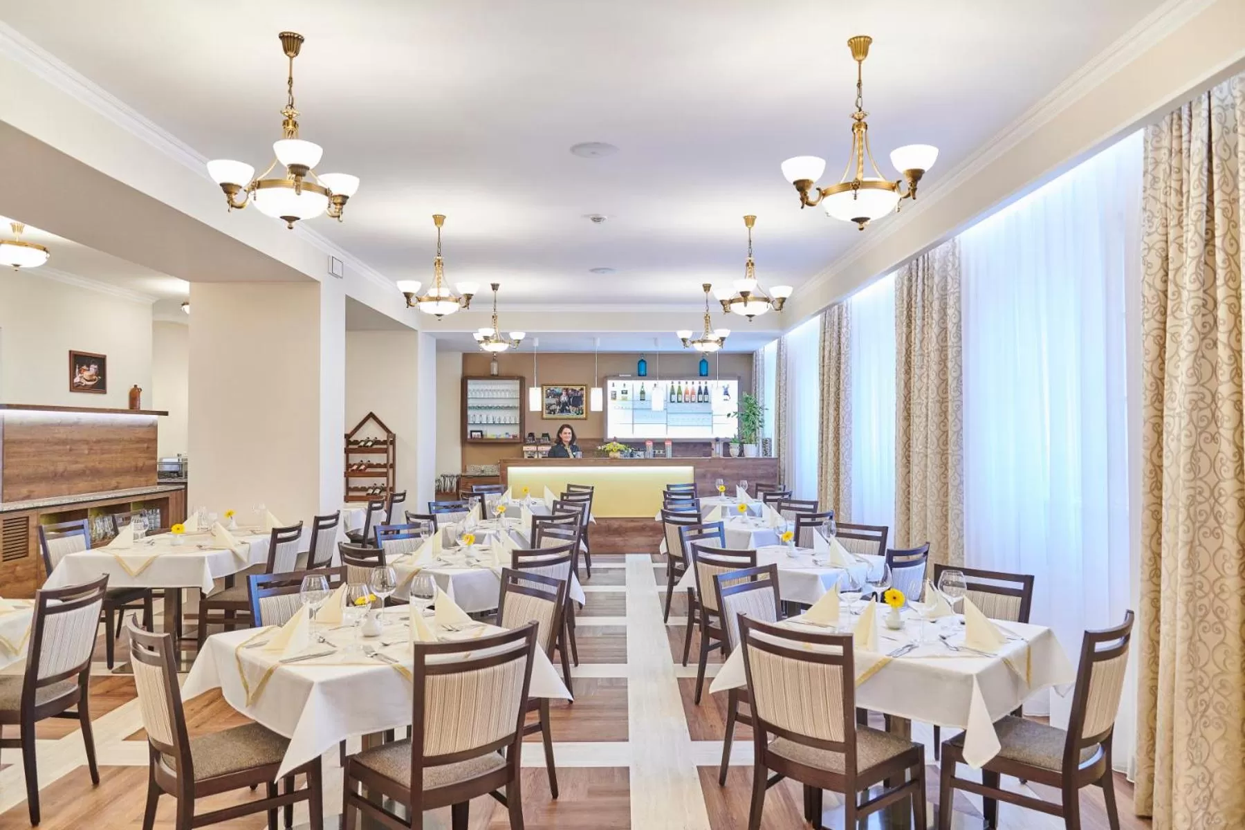 Restaurant/places to eat in Spa Hotel Centrum