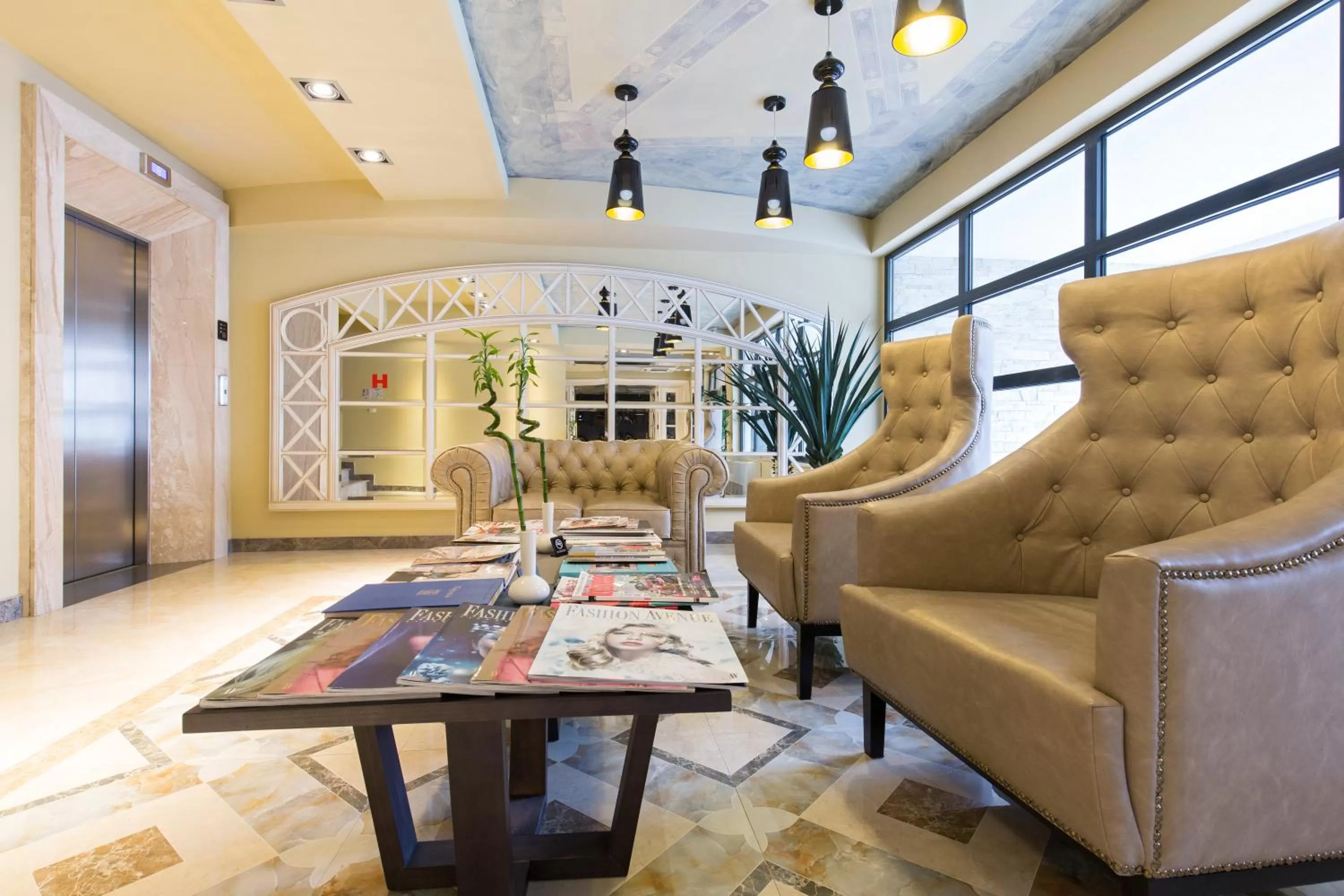 Lobby or reception in Xenon Hotel & SPA