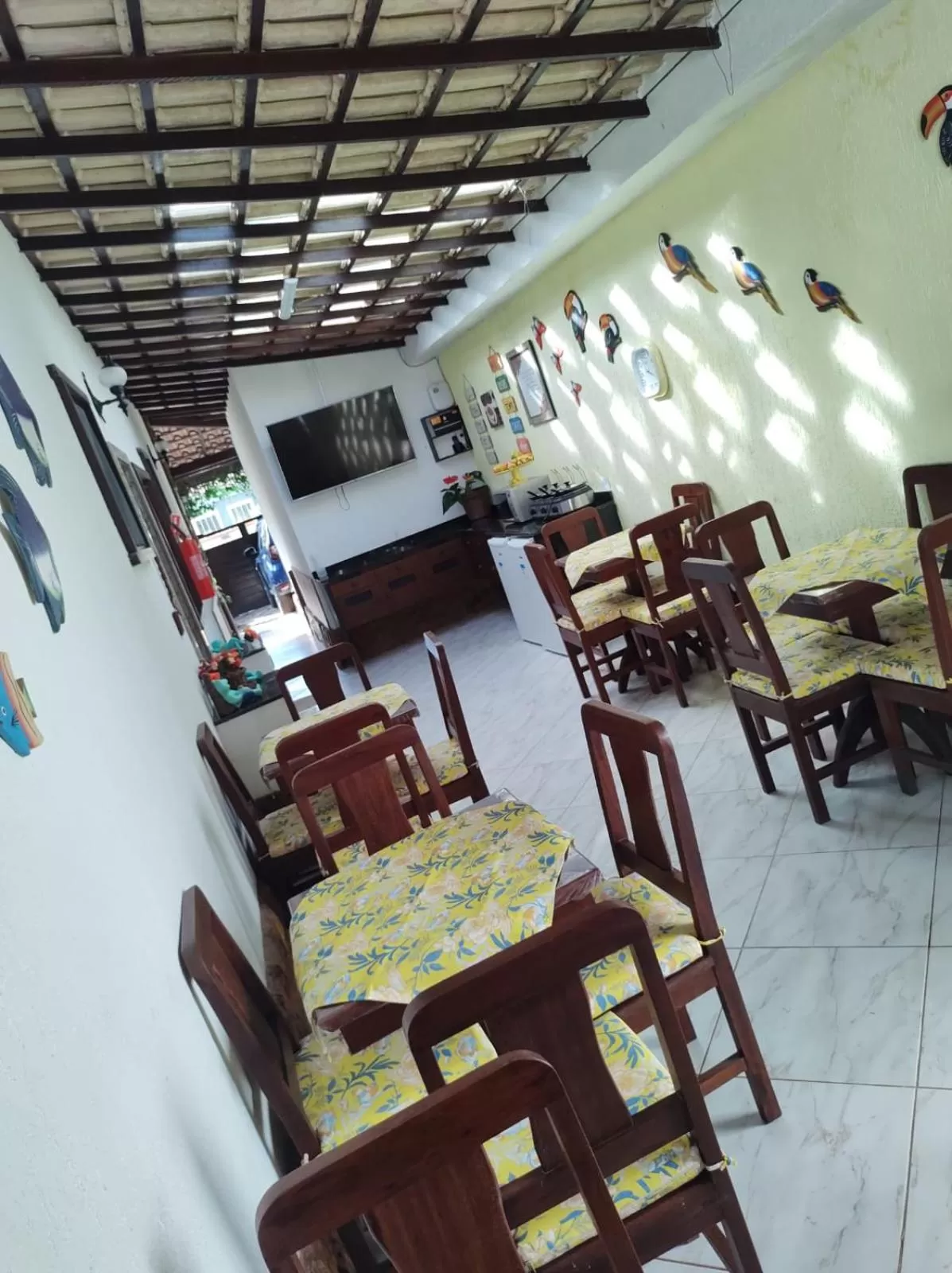 Dining area in Pousada Fazendinha Unamar