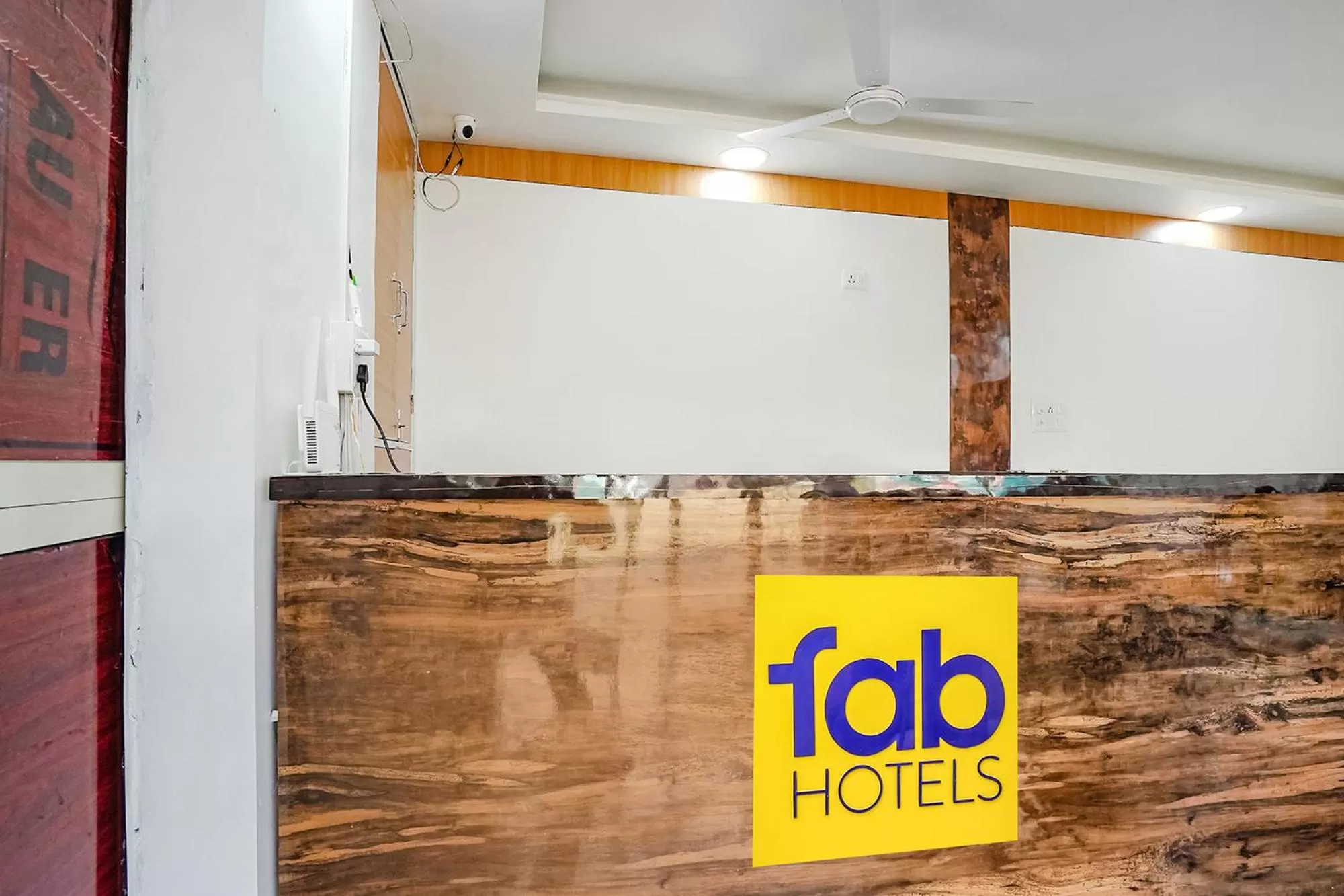 Lobby or reception in FabHotel Siddhi
