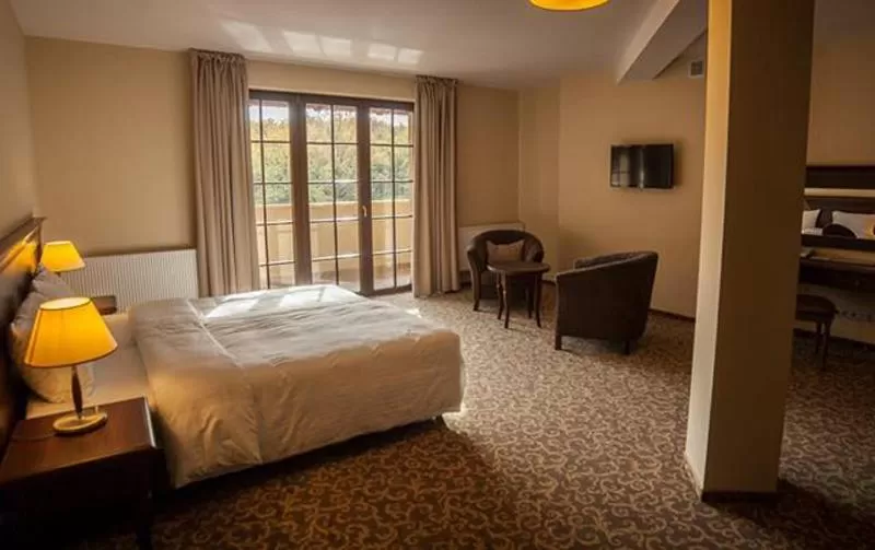 Bed in ForRest Hotel & Restaurant