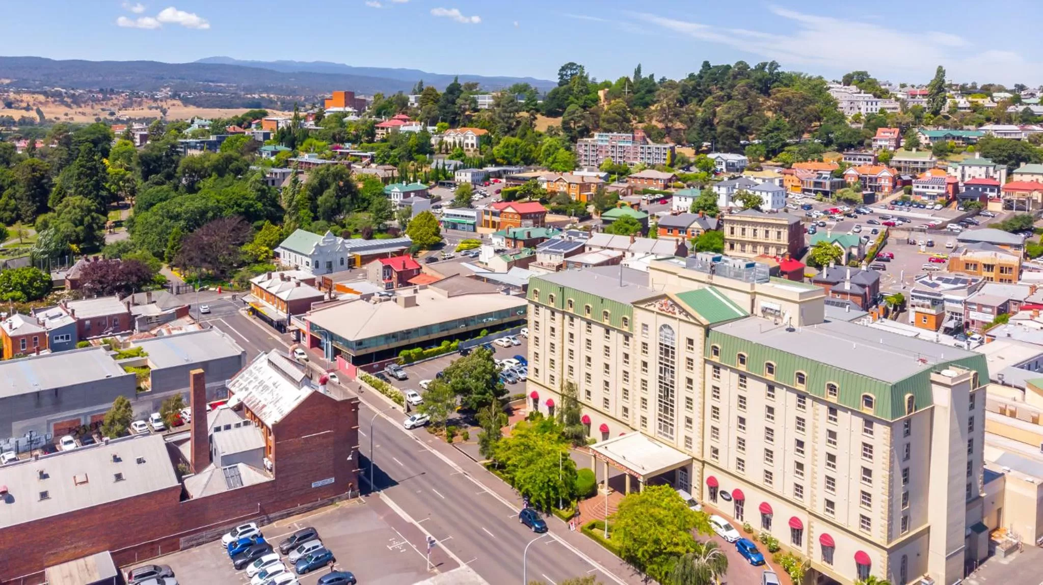 Location in Hotel Grand Chancellor Launceston