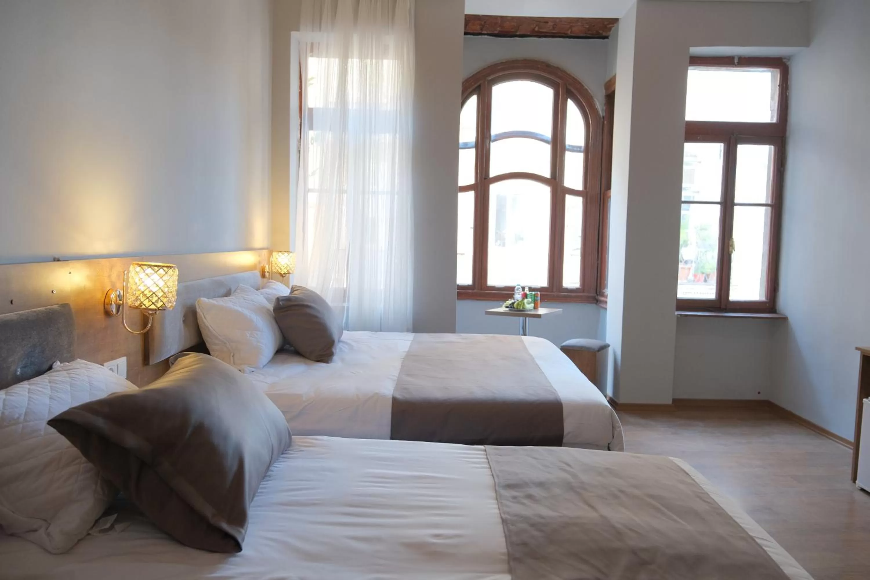 Photo of the whole room, Bed in Adamantides Hotel