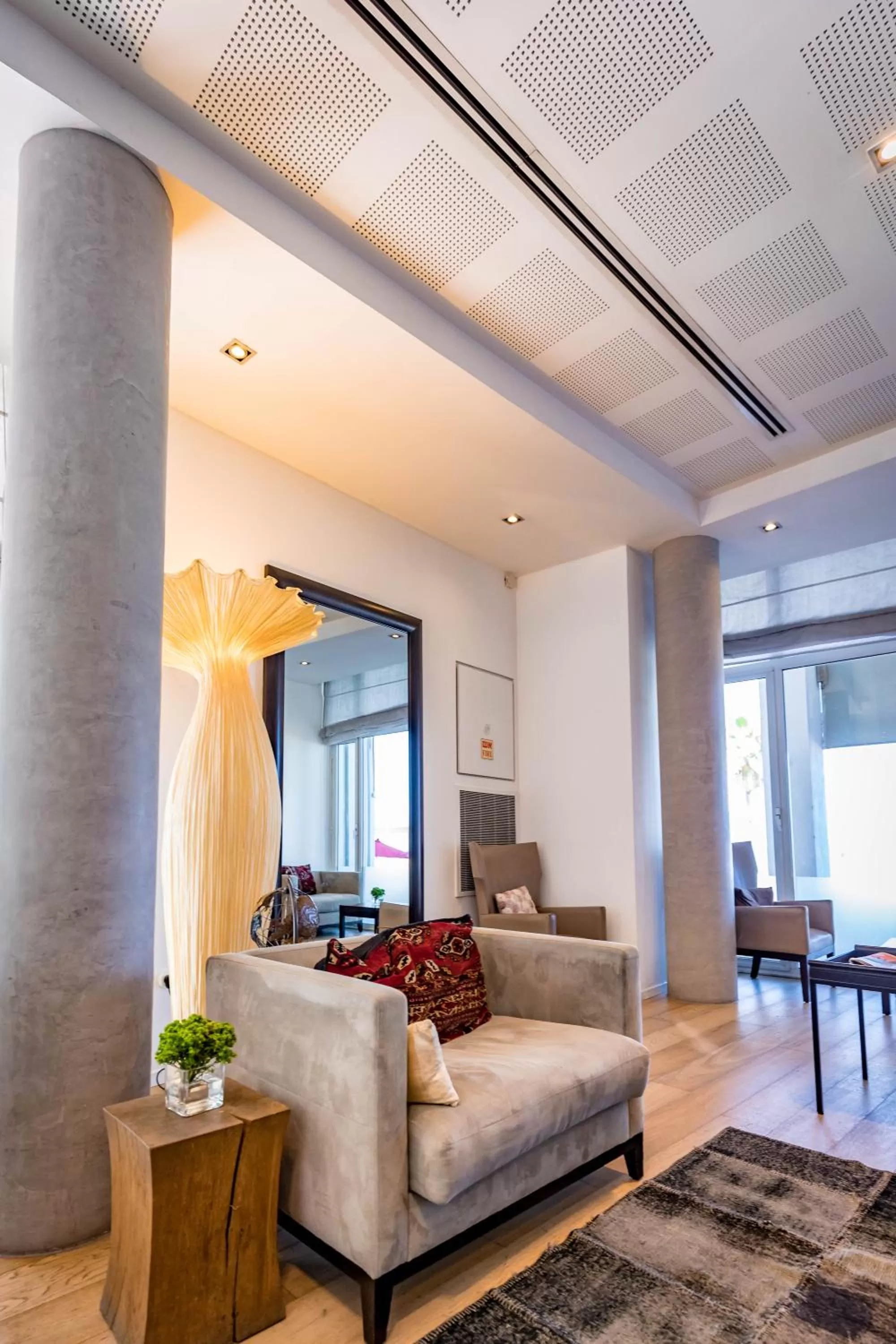 Seating Area in Sea view apartment suite