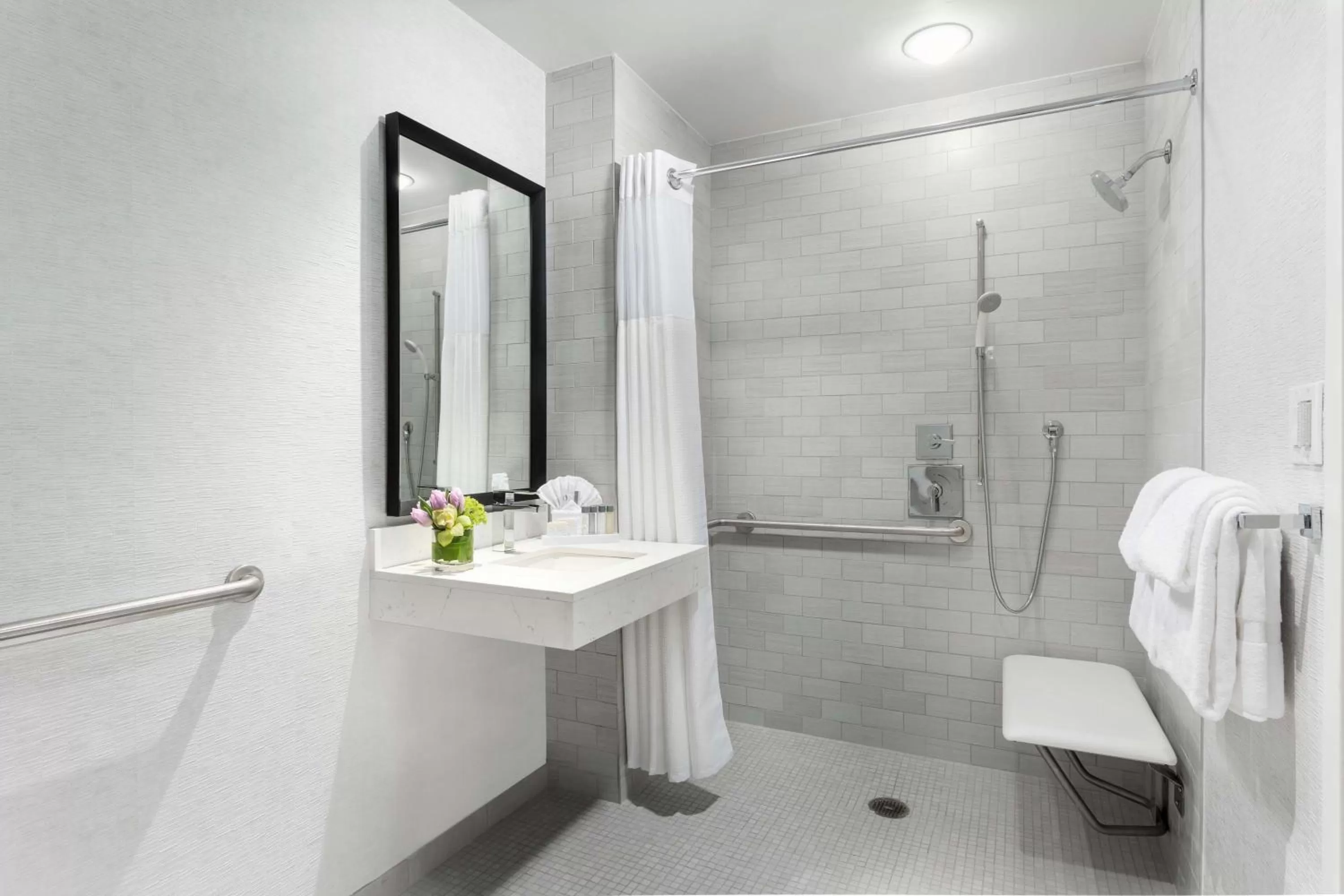 Bathroom in Hilton Boston Park Plaza