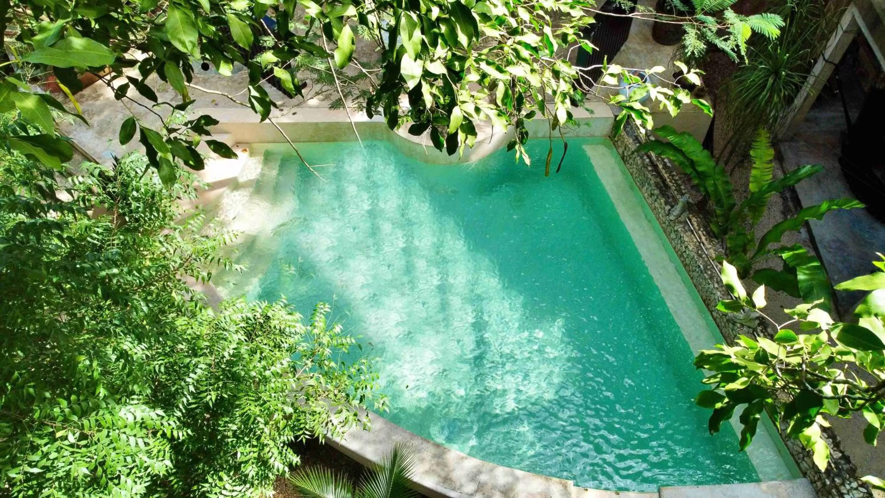 Swimming pool in Hotel Boutique Refugio 41