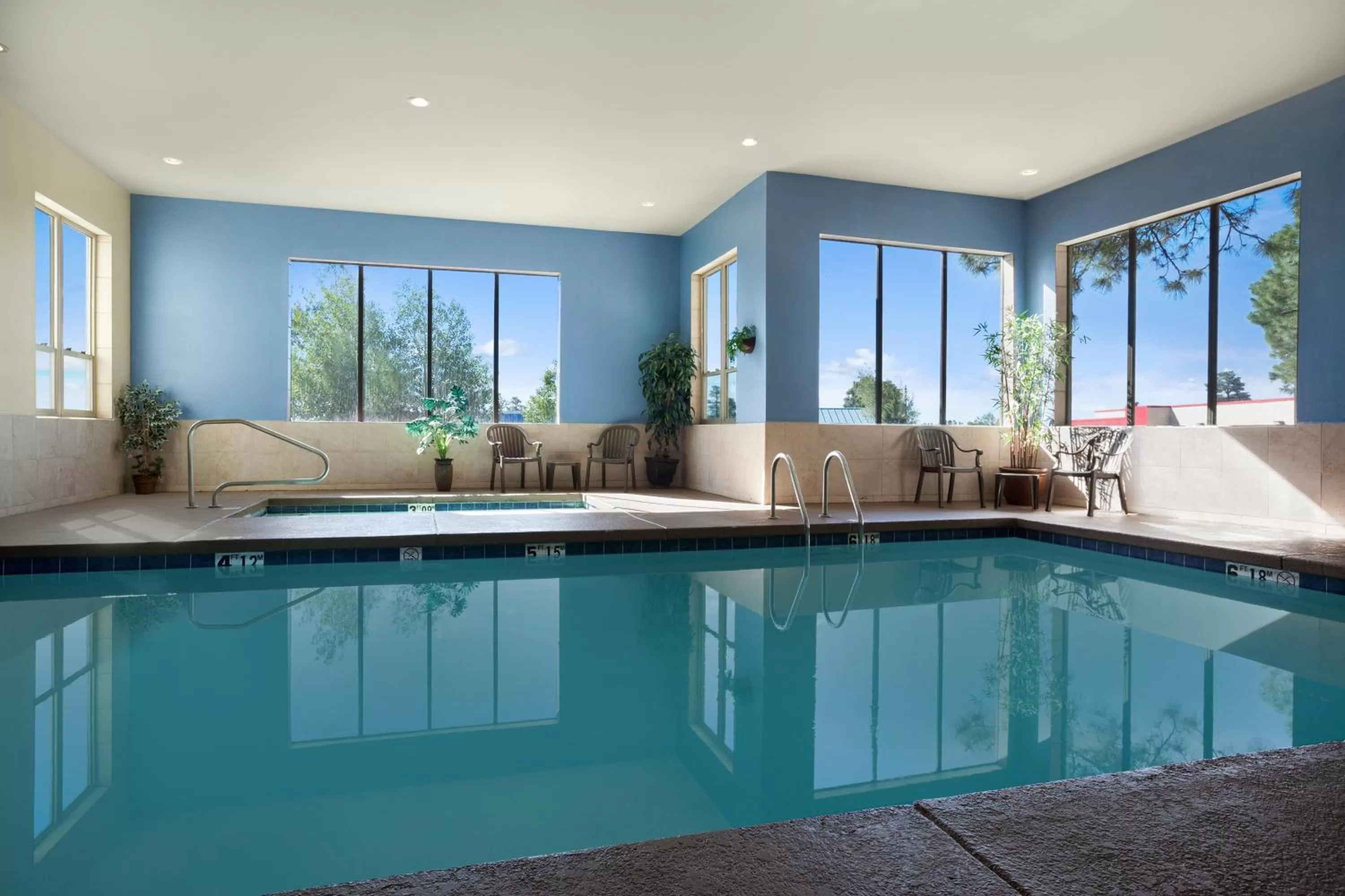 Swimming pool in Days Inn & Suites by Wyndham East Flagstaff