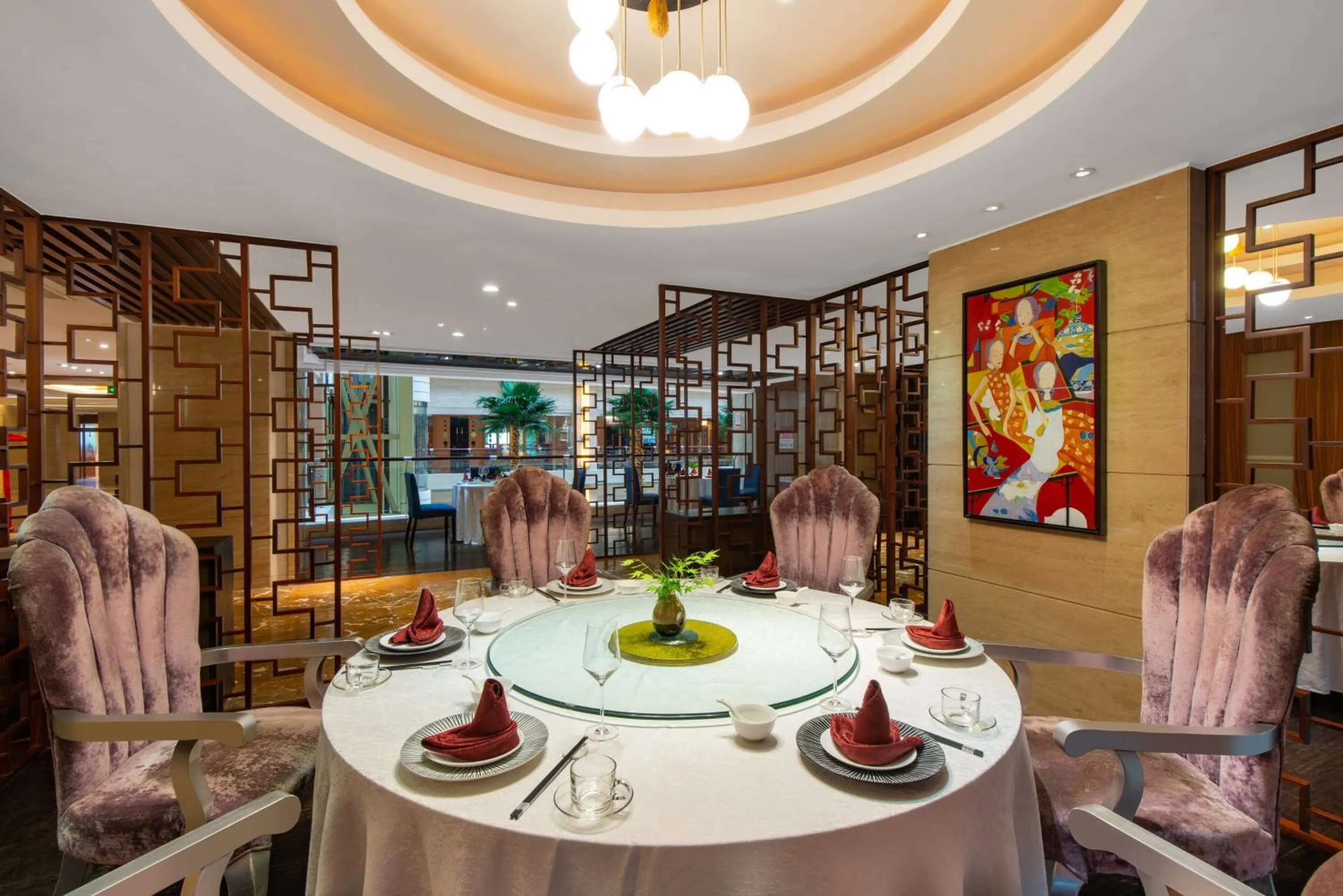 Restaurant/places to eat in Qingdao Parkview Holiday Hotel
