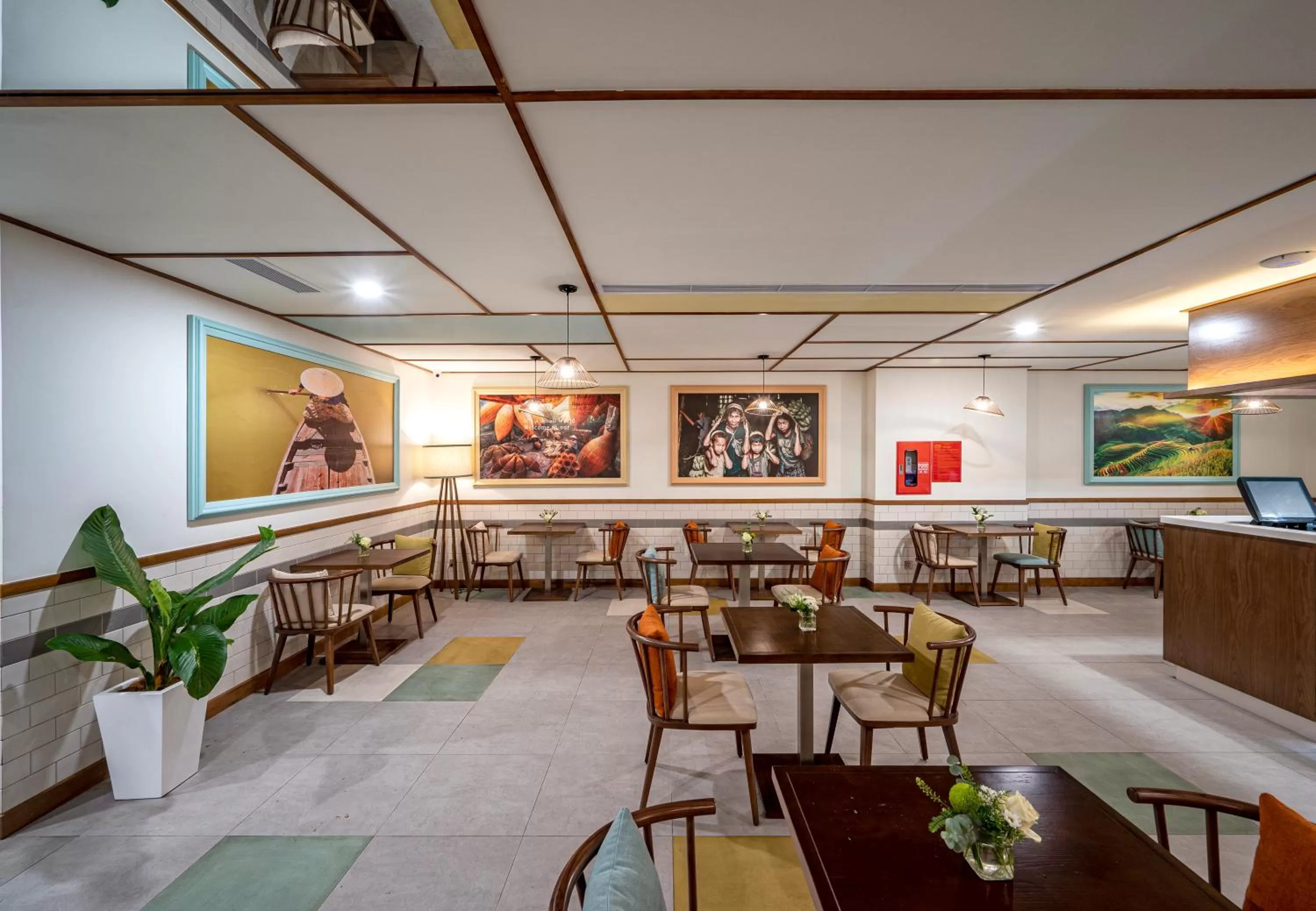 Decorative detail in Icon Saigon - LifeStyle Design Hotel