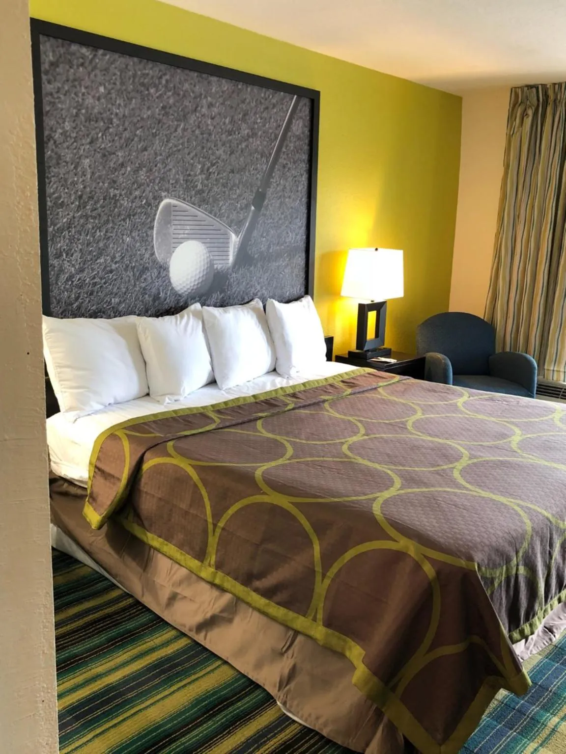 Bed in Super 8 by Wyndham Augusta