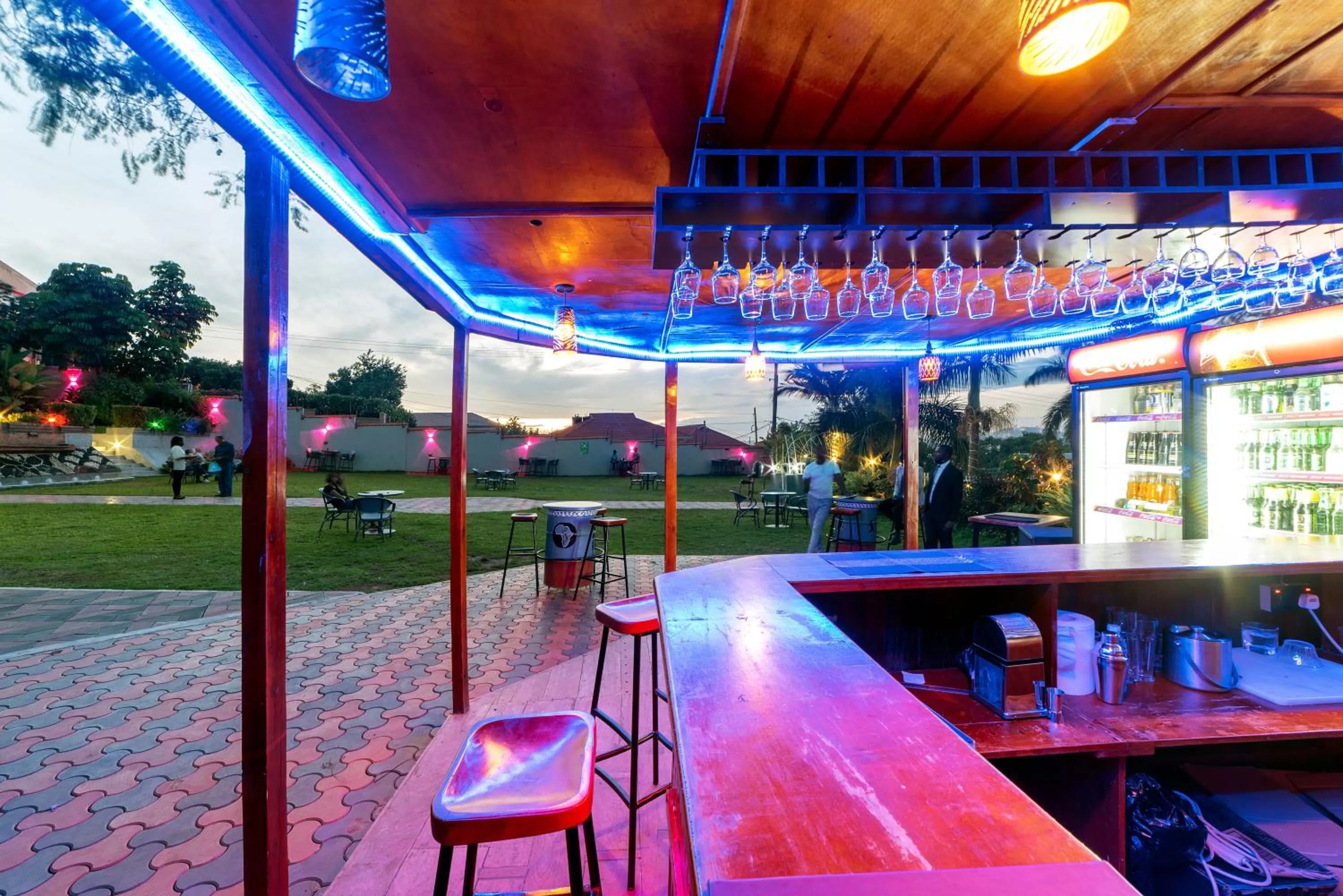 Lounge or bar in Afro Park Hotel