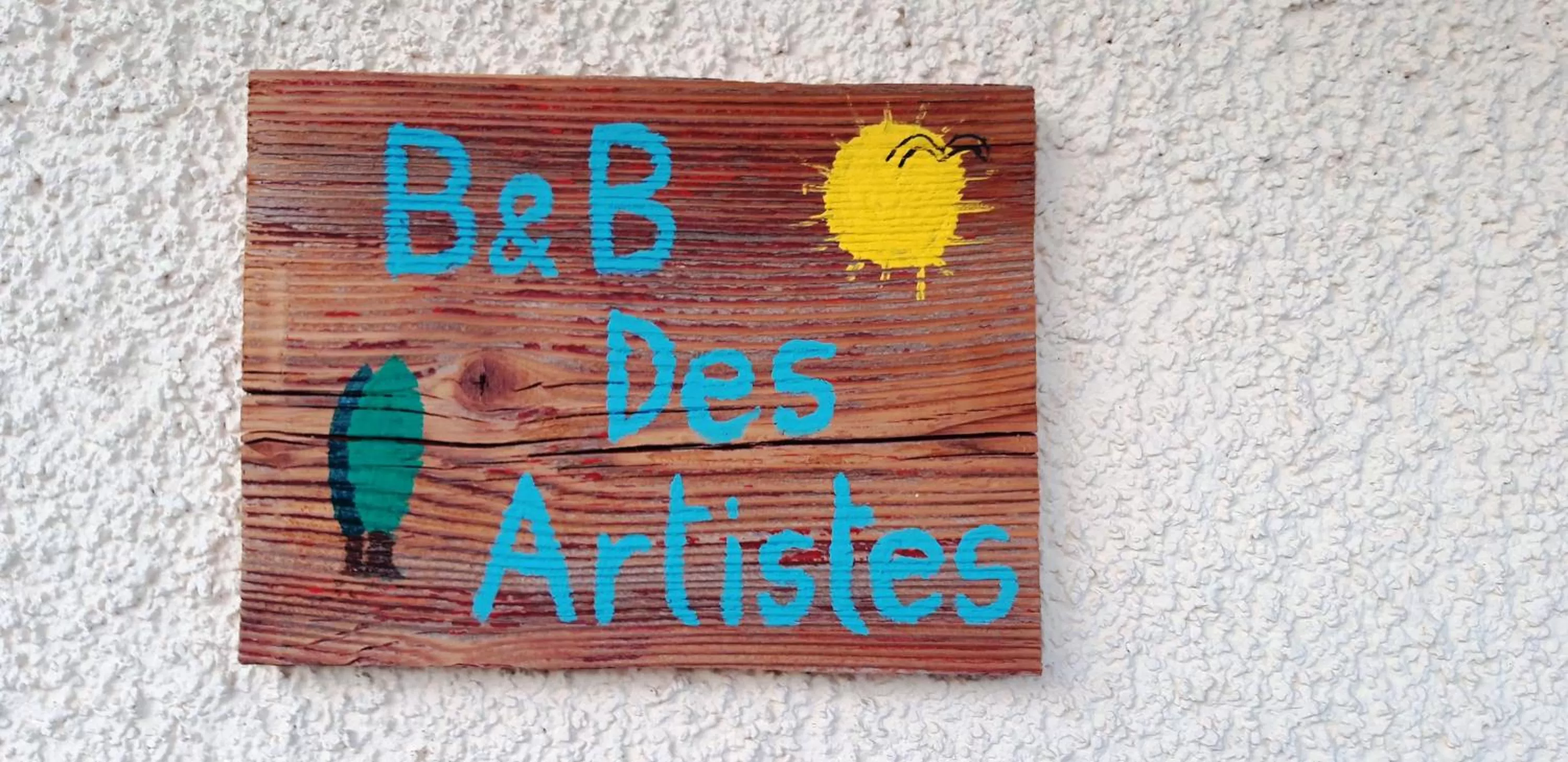 Logo/Certificate/Sign in B&B Des Artistes