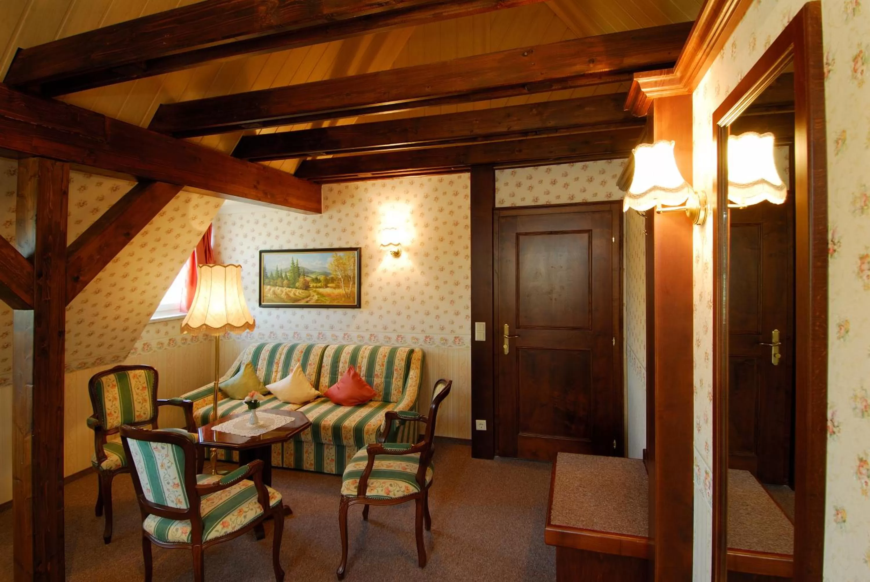 Living room in Braugasthof Papiermühle