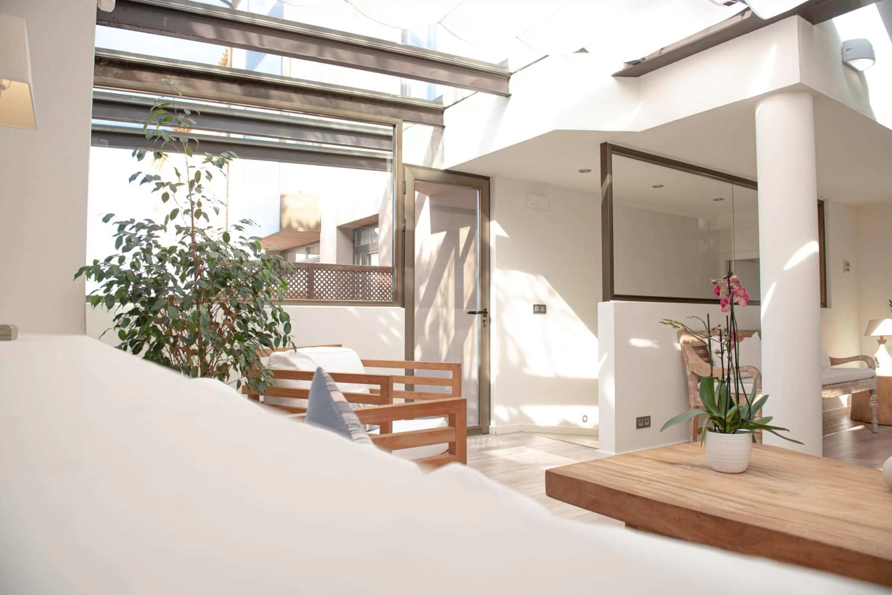 Seating area in El Petit Convent