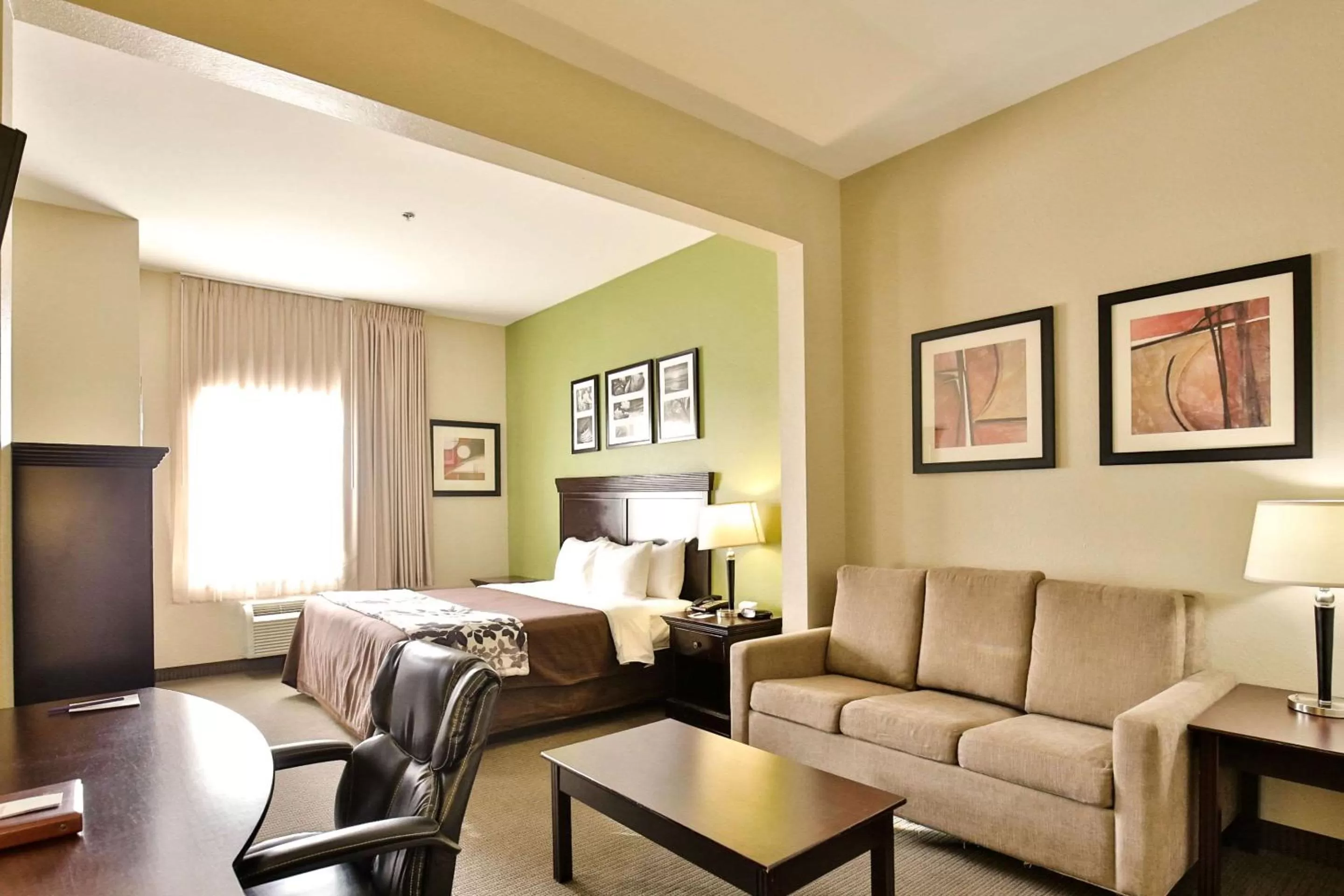 Photo of the whole room, Bed in Sleep Inn & Suites Abilene Near University