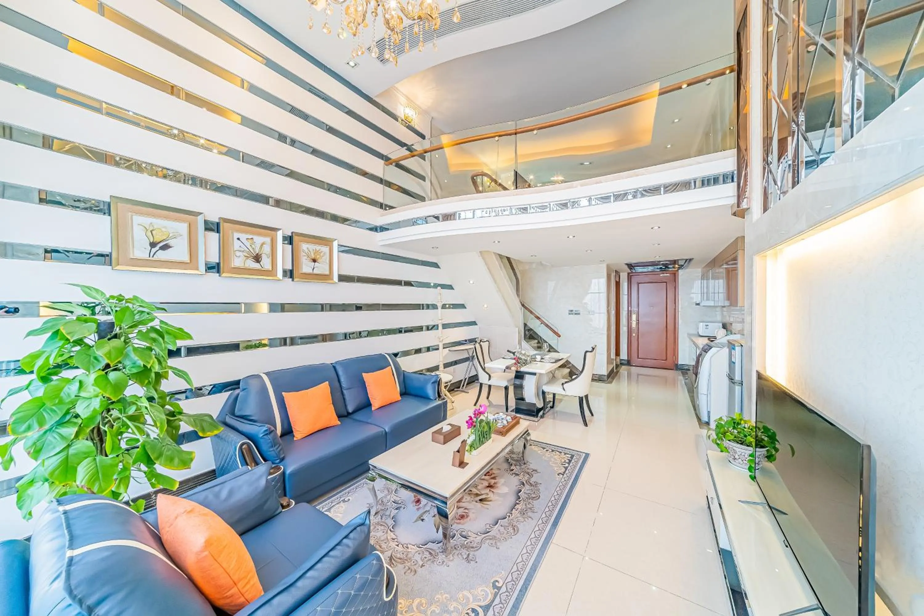 Living room in South & North International Apartment Beijing Road