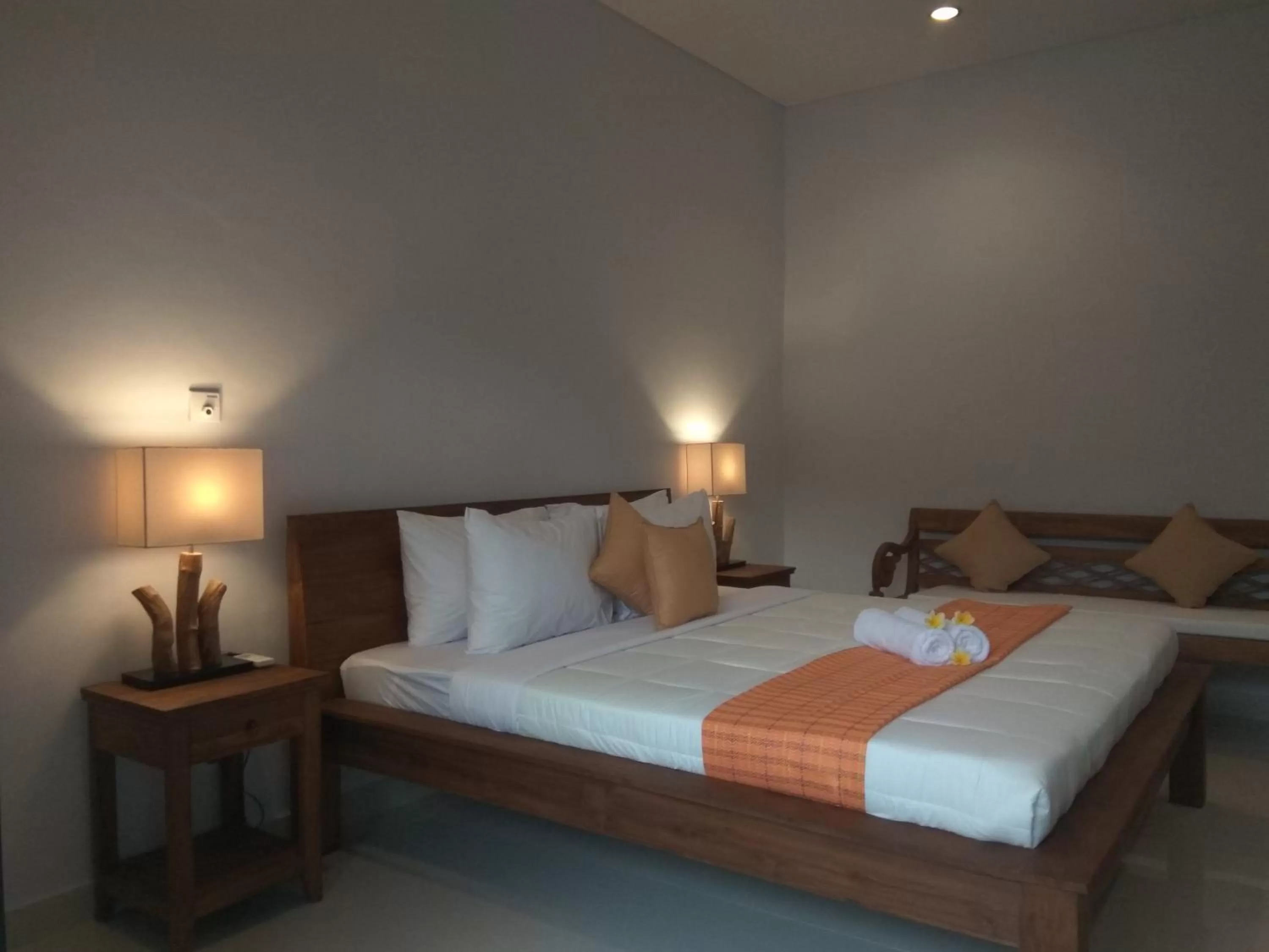 Photo of the whole room, Bed in The Hidden Bali Inn