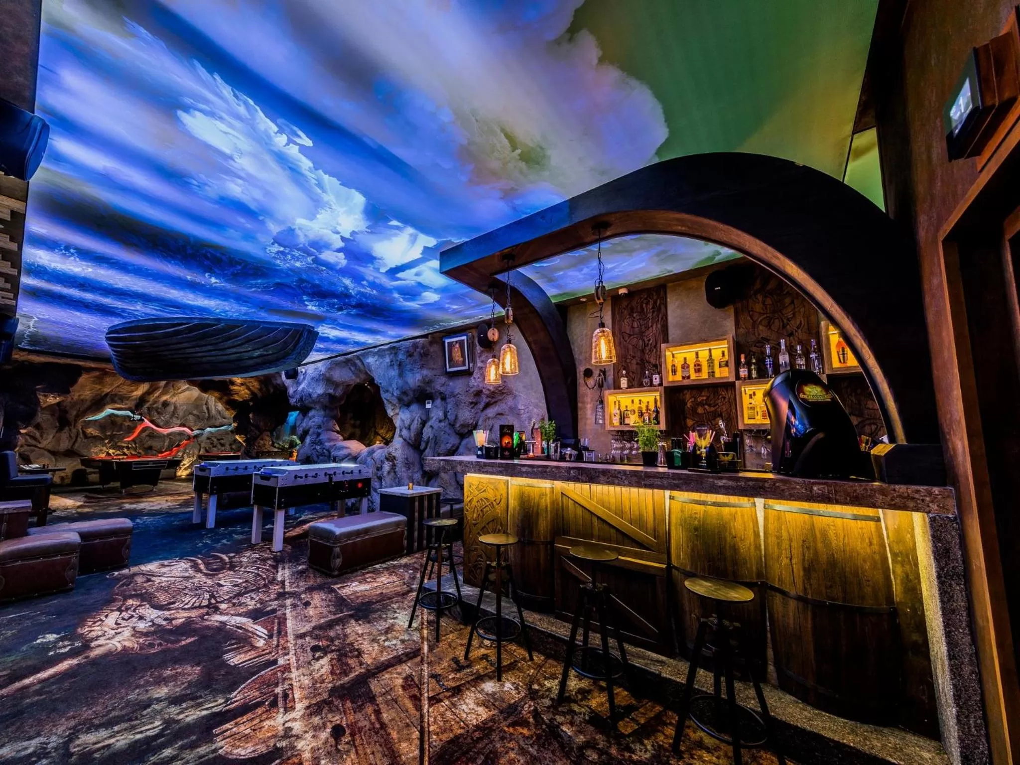 Lounge or bar in Norweska Dolina Family&Pet-friendly Resort