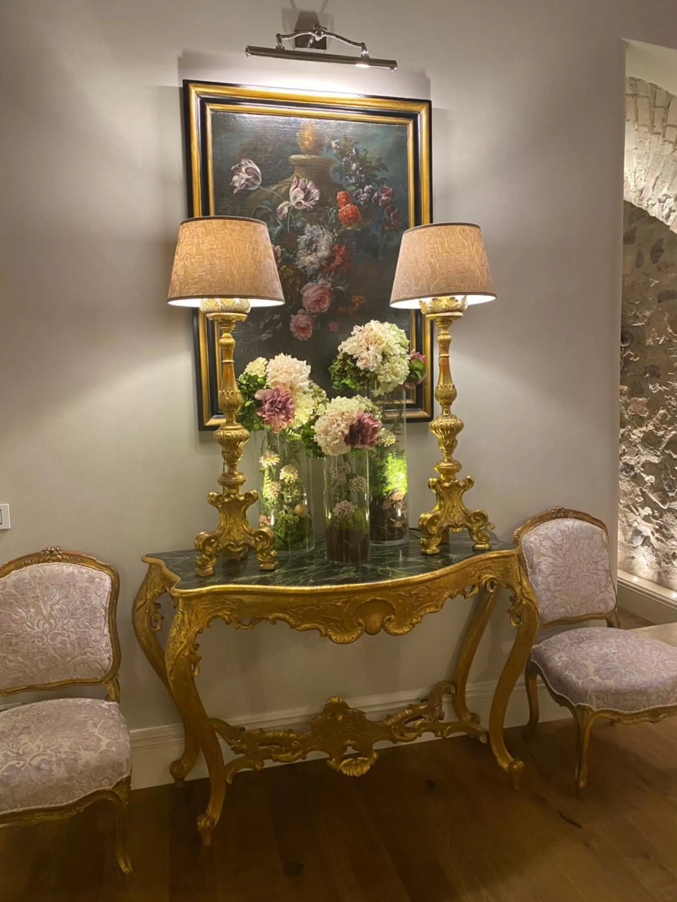 Lobby or reception in Antica Dimora Desenzano