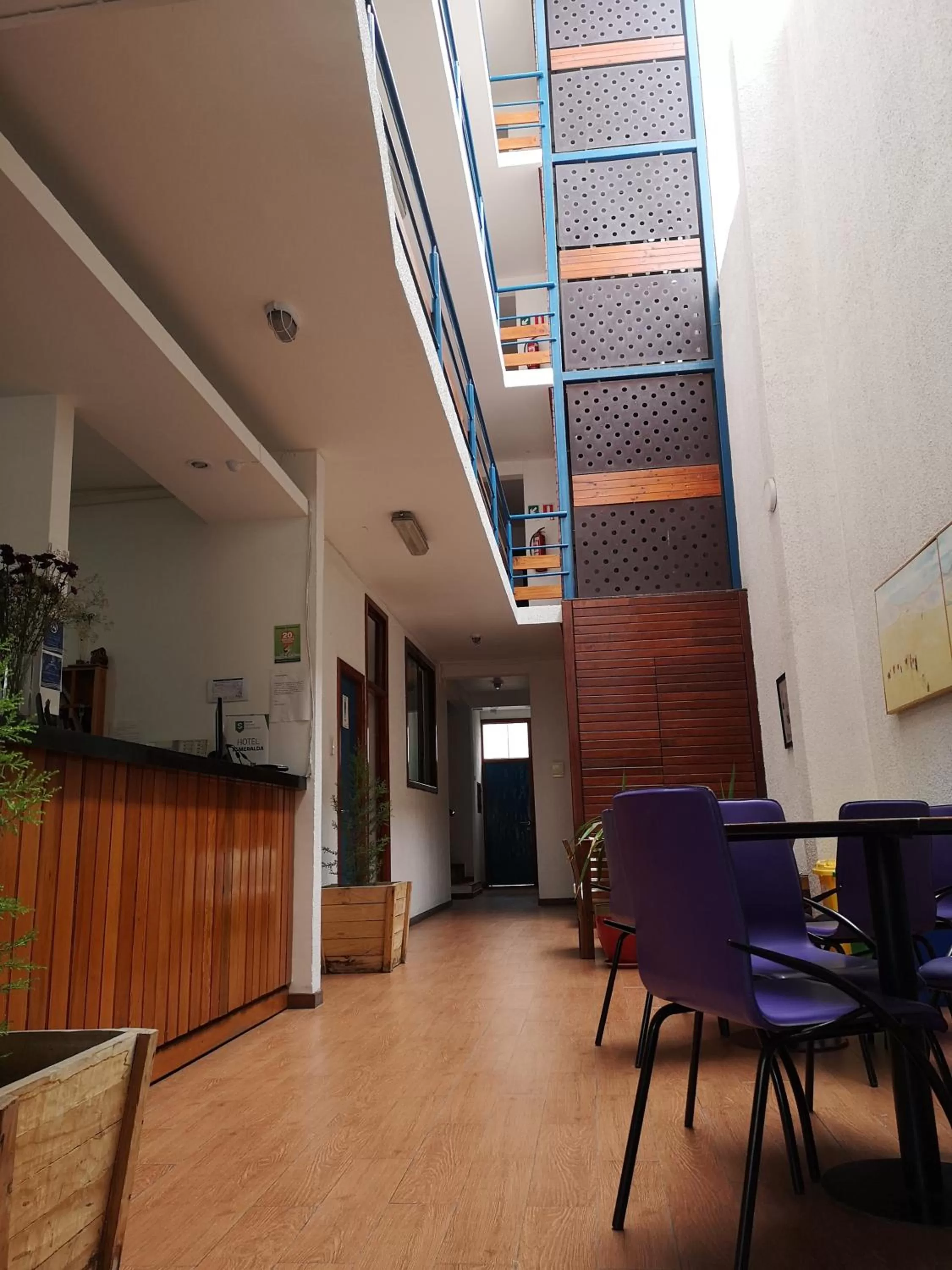 Lobby or reception in Hotel Esmeralda