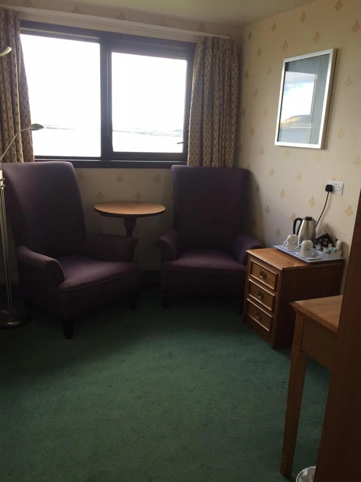 Seating area in The Lerwick Hotel